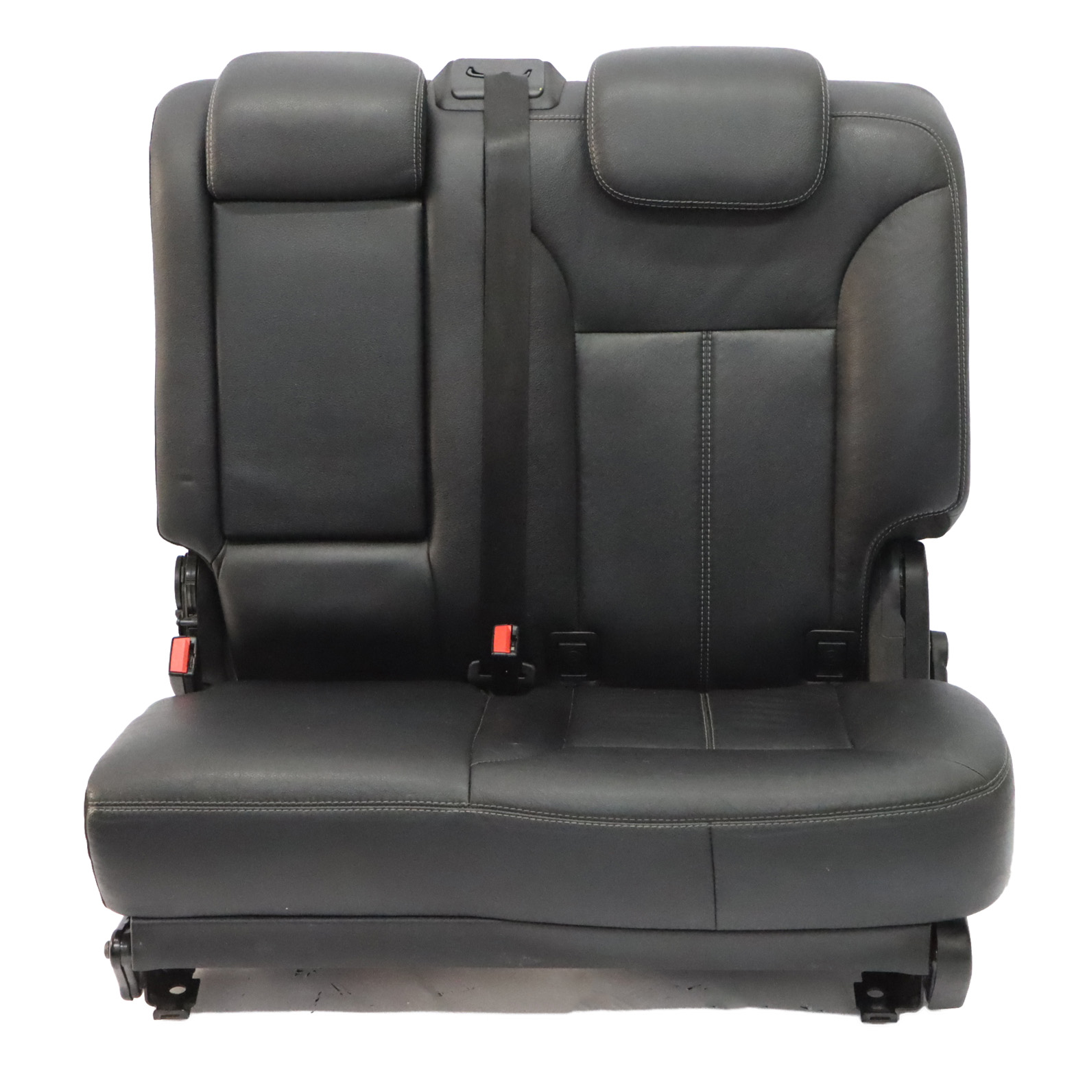 Mercedes GL X164 Seat Backrest Rear Left N/S Back Cover Leather Black