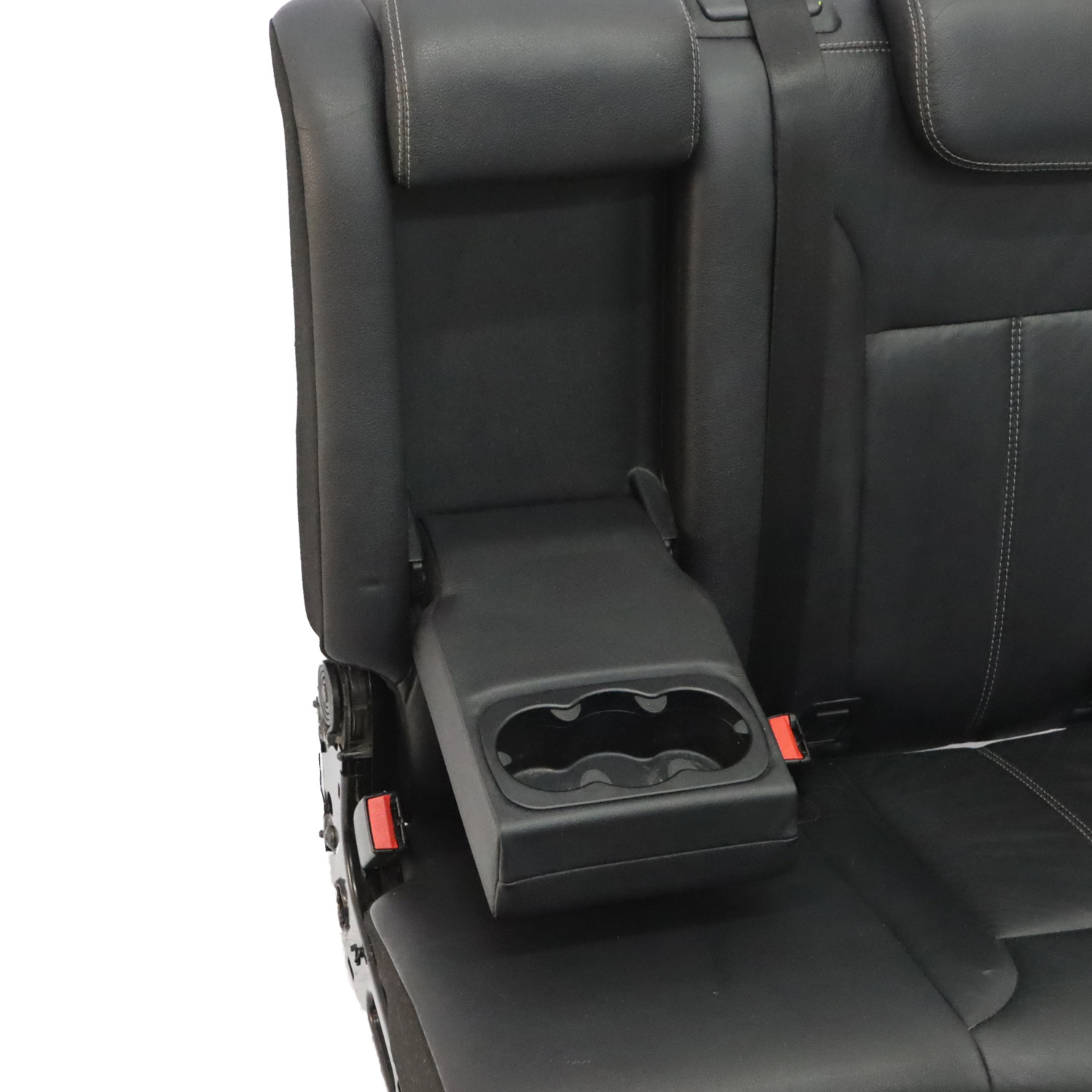 Mercedes GL X164 Seat Backrest Rear Left N/S Back Cover Leather Black