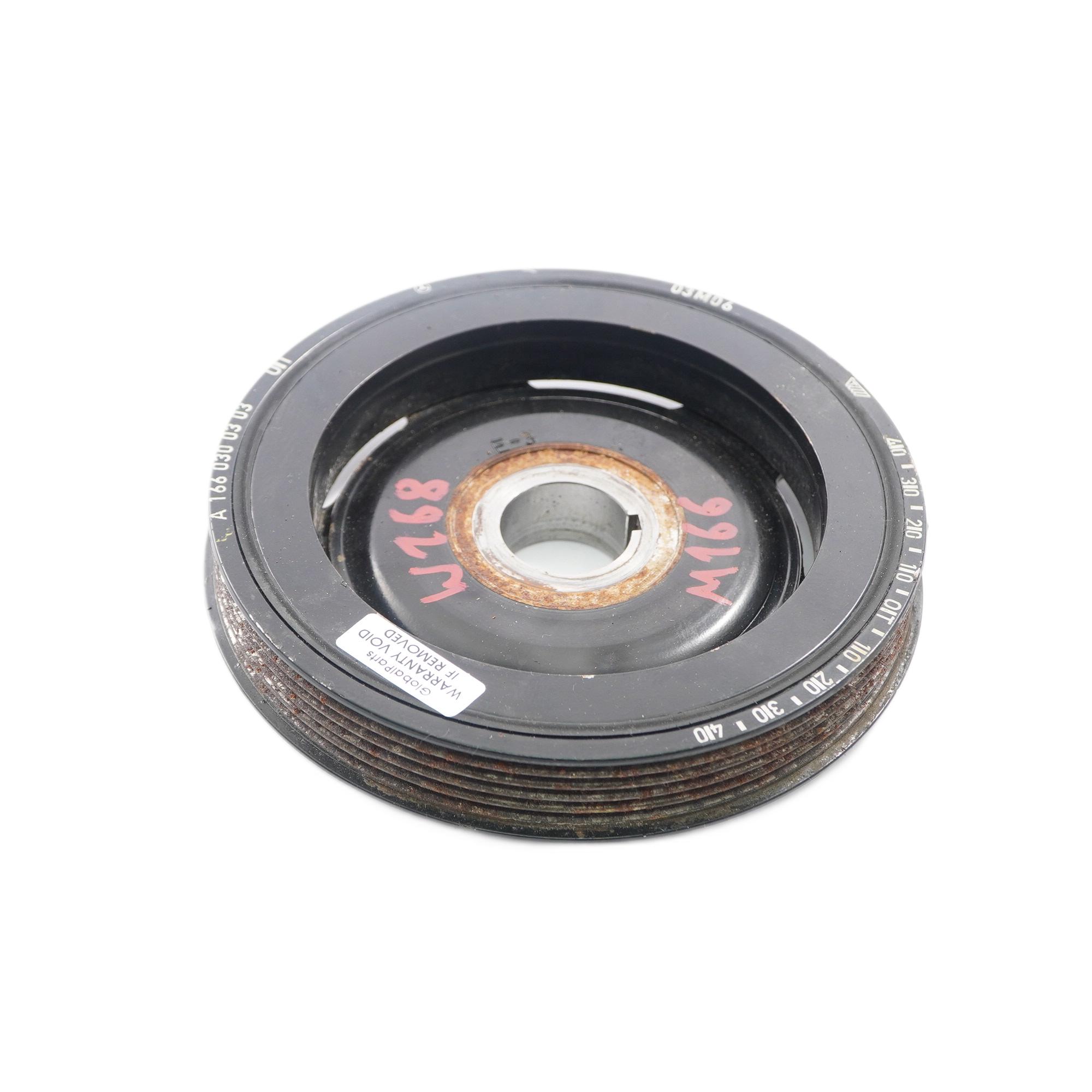 Amortisseur Vibration Mercedes W168 M166 Vilebrequin Poulie Courroie A1660300303