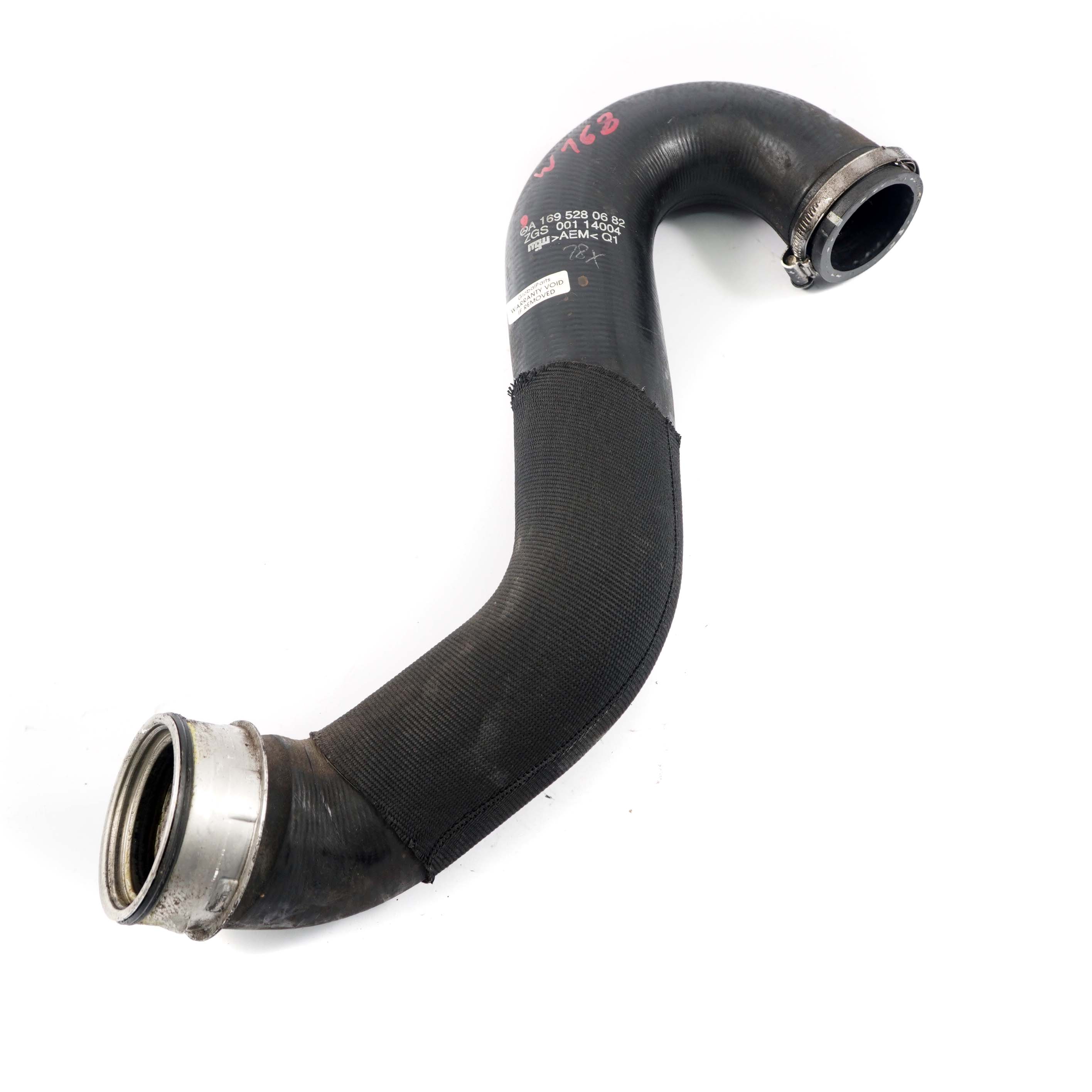 Mercedes B W169 W245 200 Turbo Air Flow Intercooler Hose Pipe A1695280682