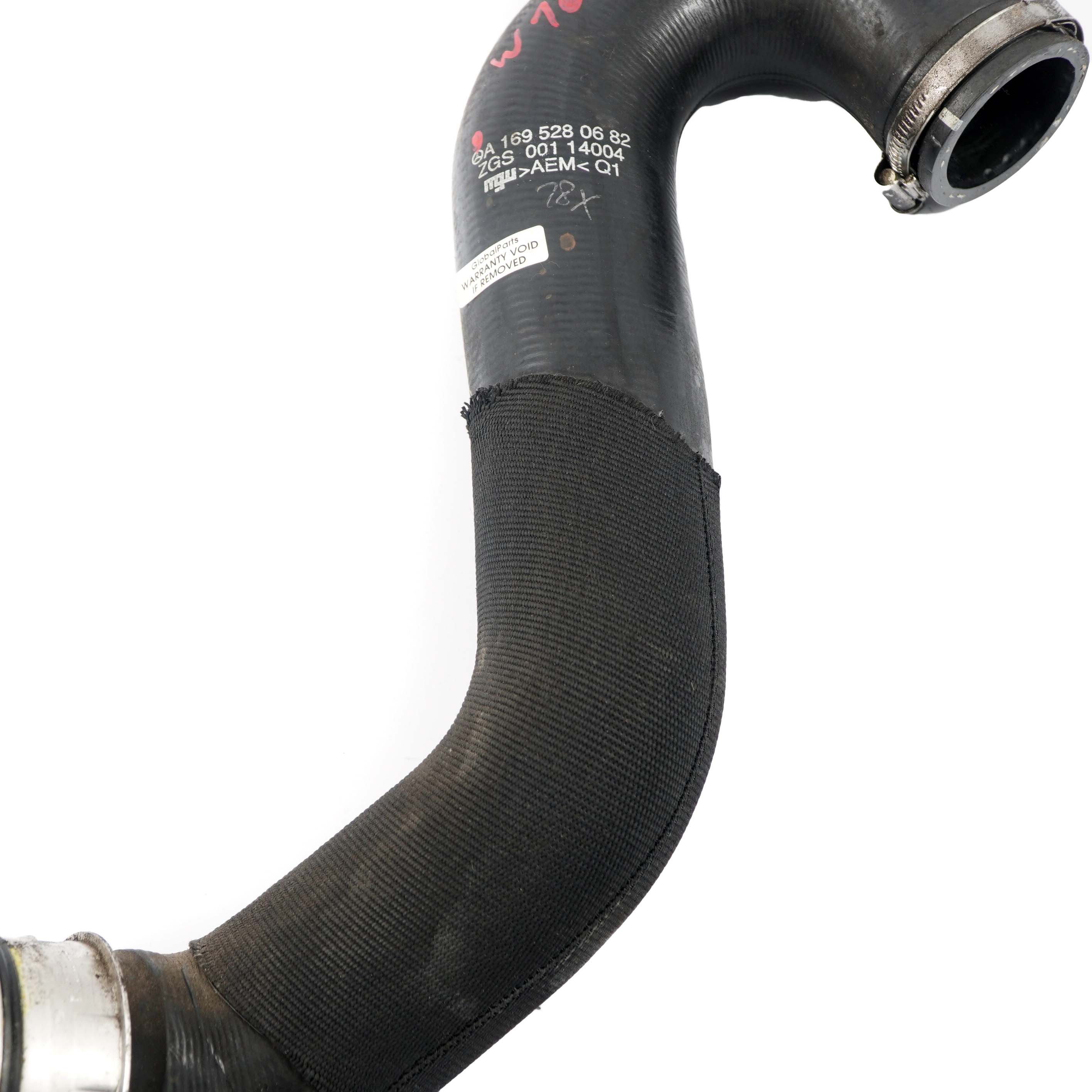 Mercedes B W169 W245 200 Turbo Air Flow Intercooler Hose Pipe A1695280682