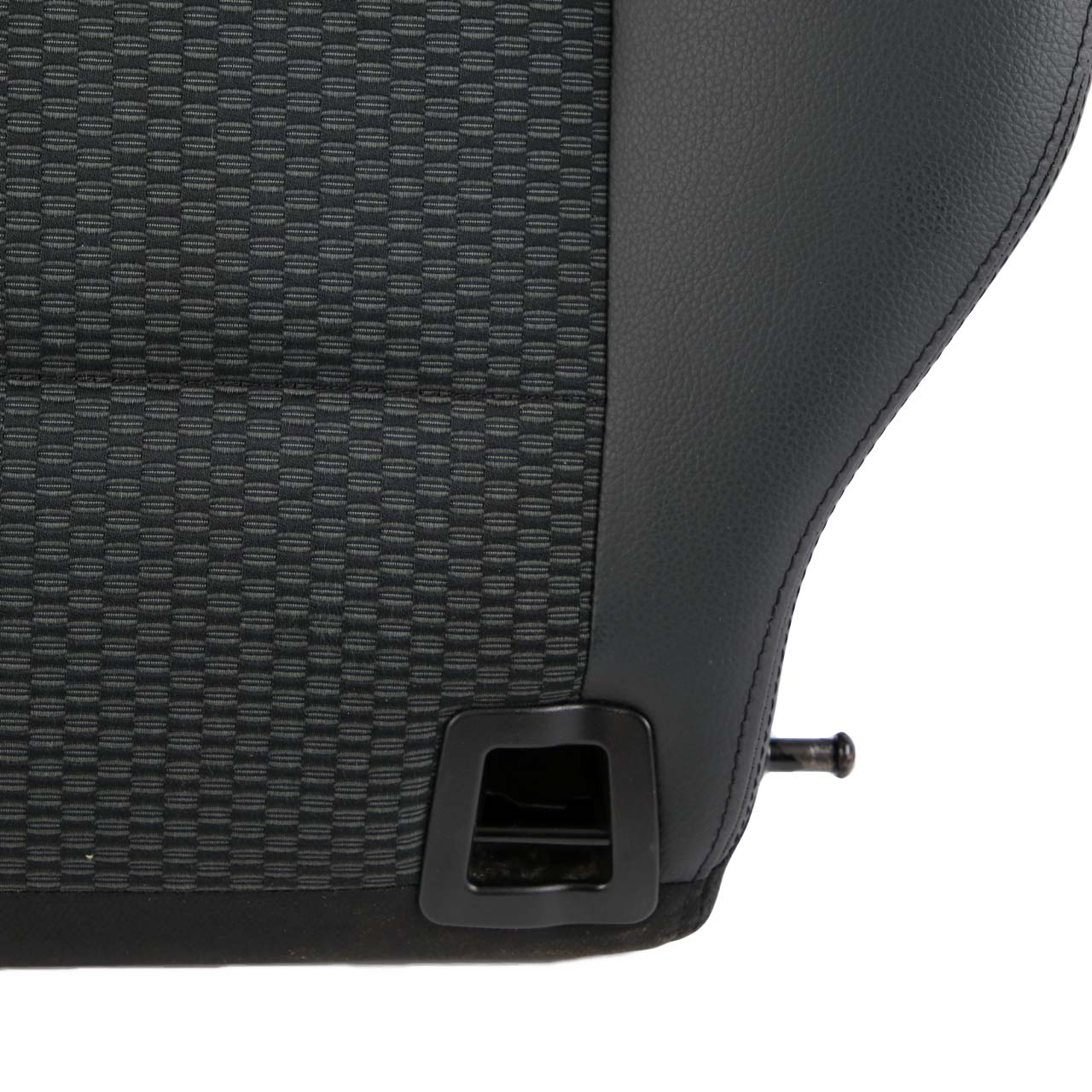 Mercedes-Benz W169 Rear Left Seat N/S Cloth Leather Backrest Black Anthracite