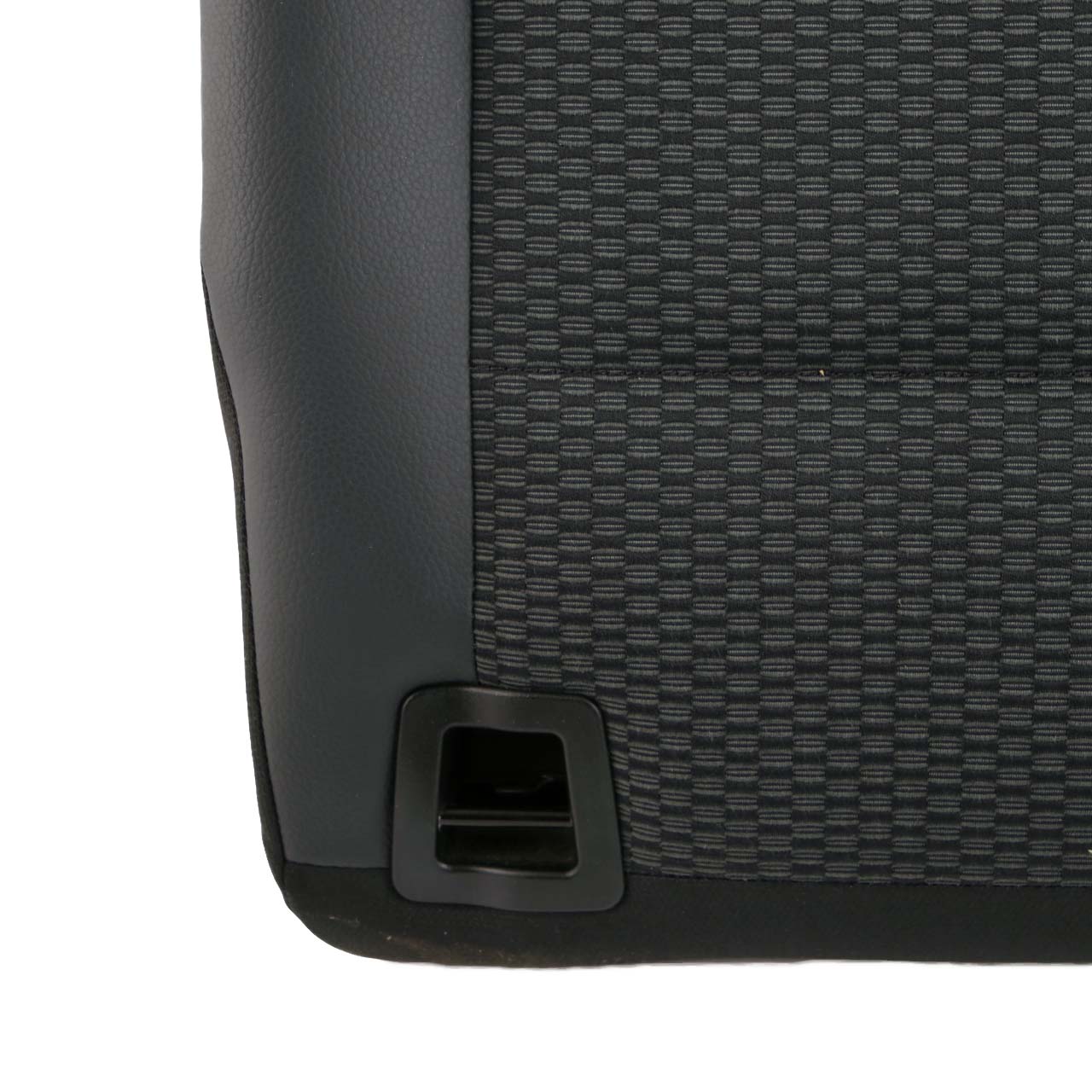 Mercedes-Benz W169 Rear Left Seat N/S Cloth Leather Backrest Black Anthracite