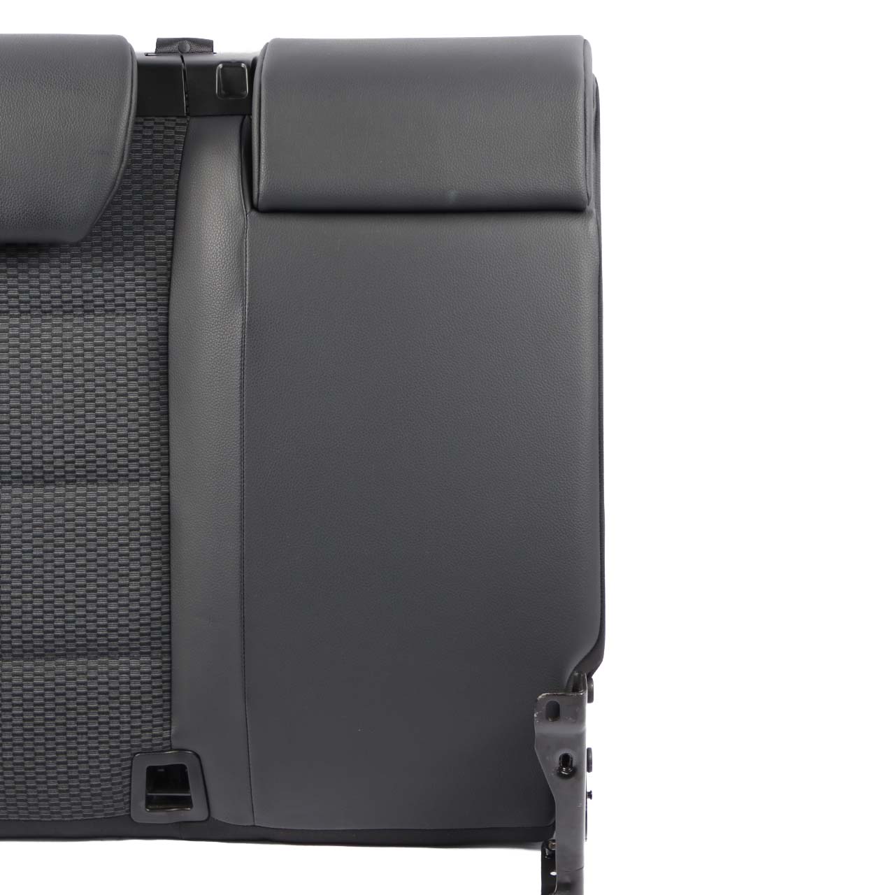 Mercedes W169 Backrest Rear Right Seat Cloth Leather Black Anthracite