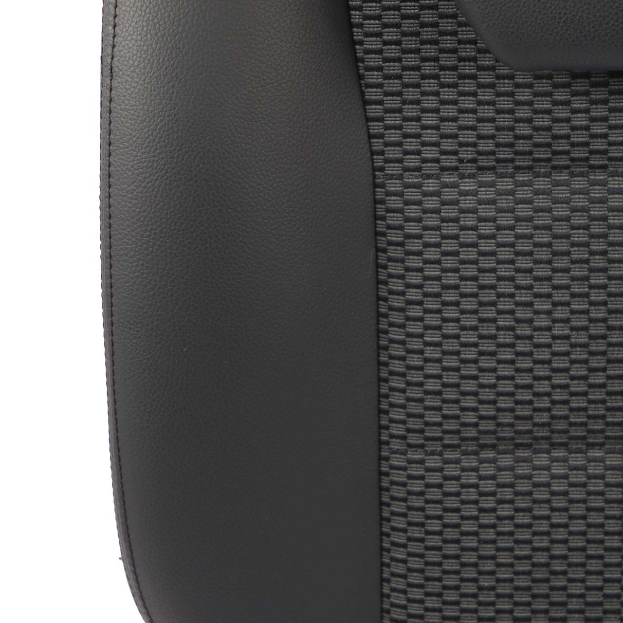 Mercedes W169 Backrest Rear Right Seat Cloth Leather Black Anthracite