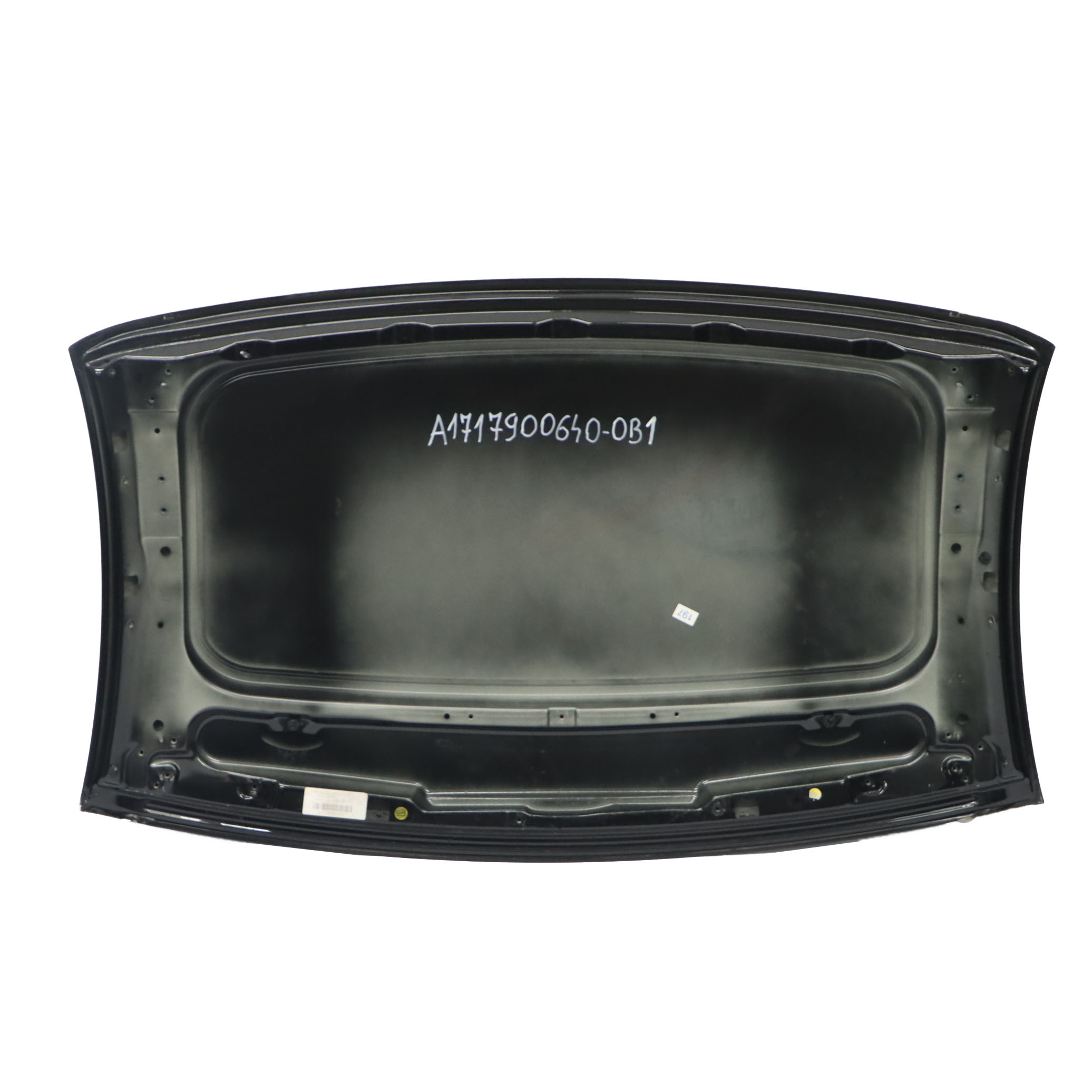 Mercedes SLK R171 Hardtop Coque de toit pliante Cache avant Noir Obsidien - 197