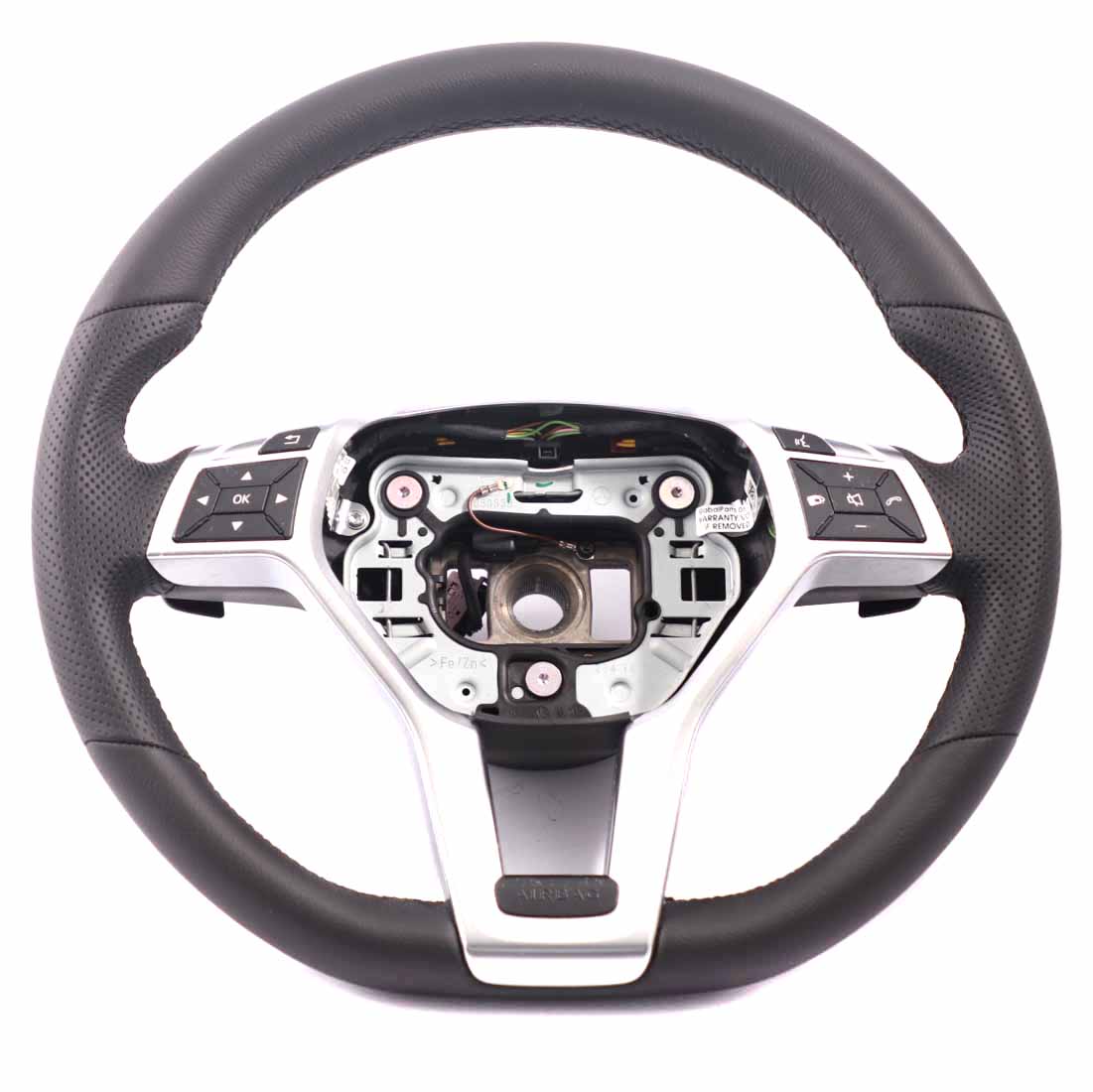 Steering Wheel Mercedes W176 W204 C207 W212 NEW Black Leather Sport Paddle Shift