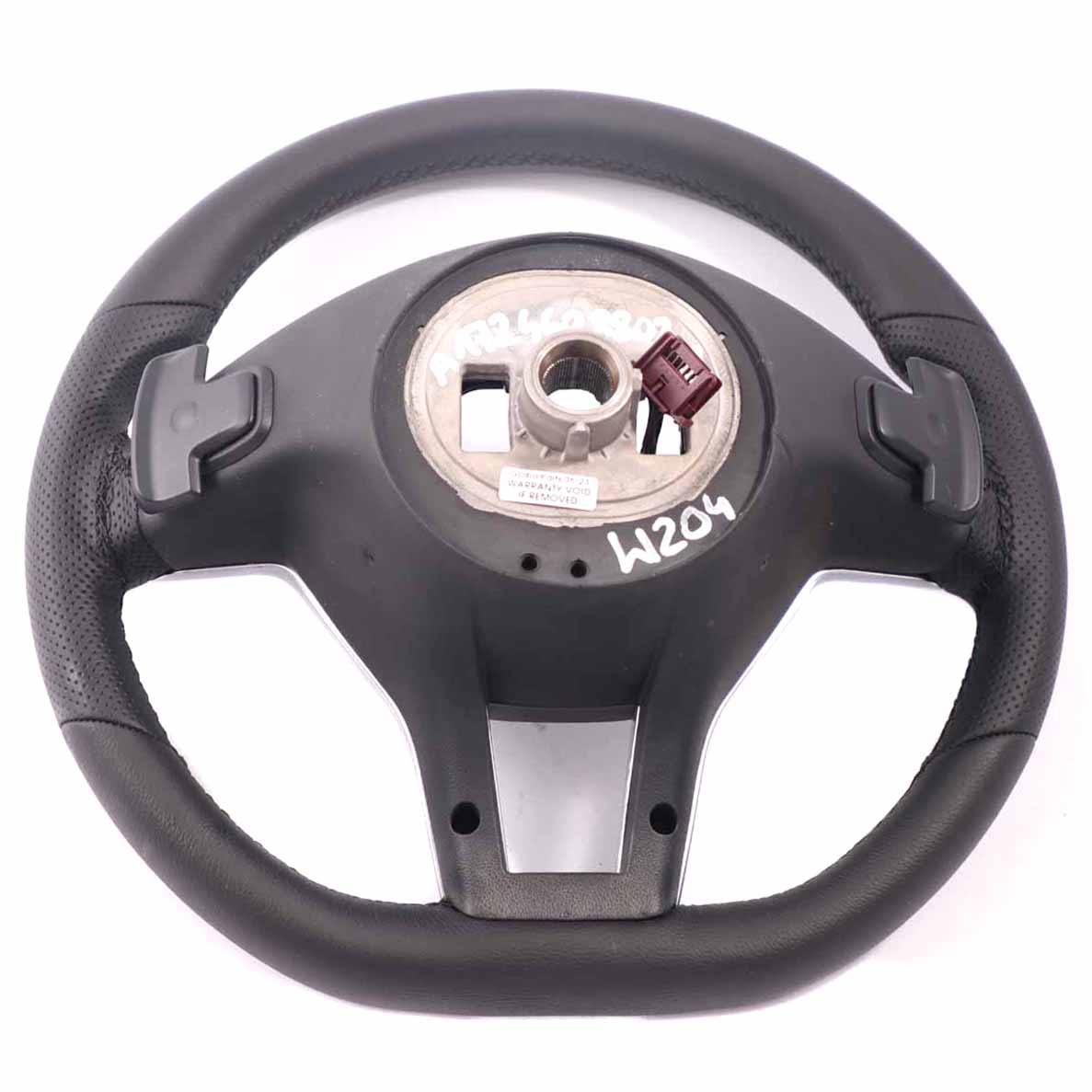 Steering Wheel Mercedes W176 W204 C207 W212 NEW Black Leather Sport Paddle Shift