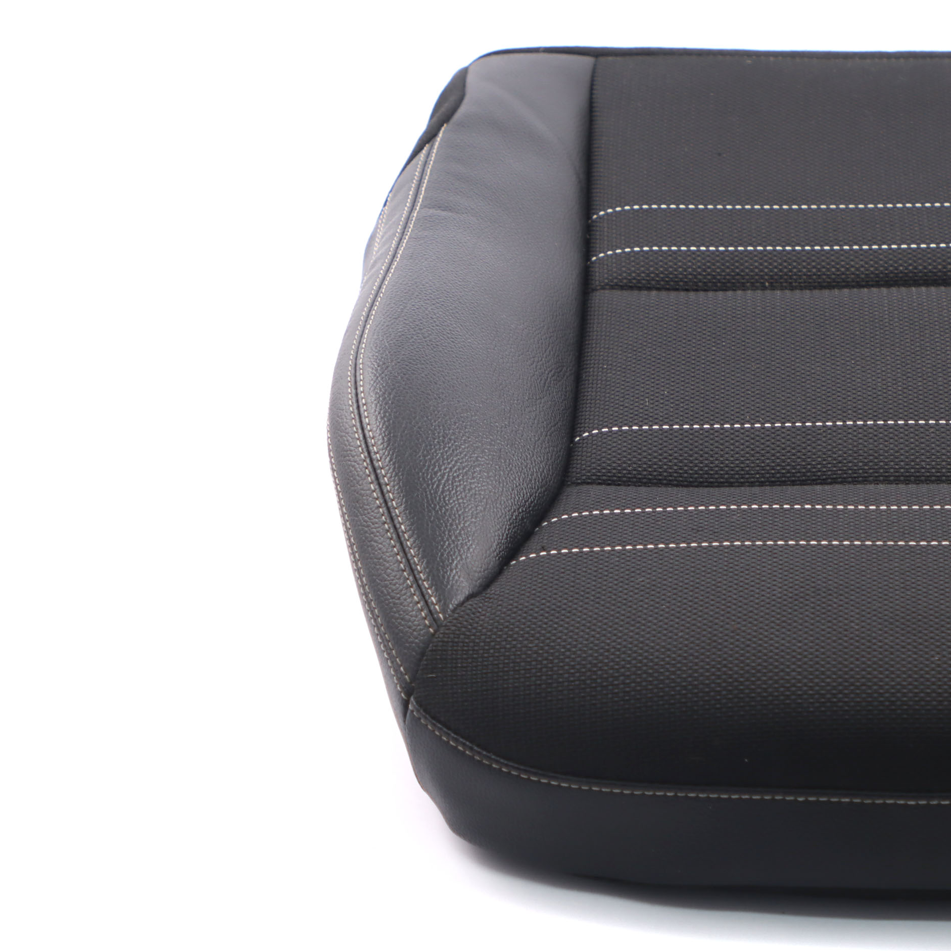 Mercedes W176 Front Seat Cover Cloth Fabric Leather Artico Black Anthracite