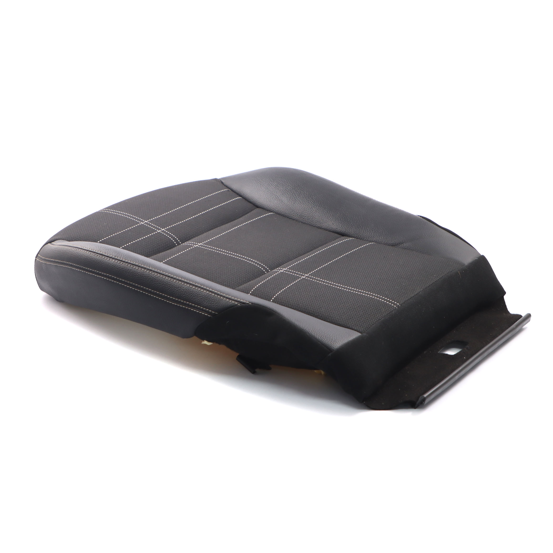 Mercedes W176 Front Seat Cover Cloth Fabric Leather Artico Black Anthracite