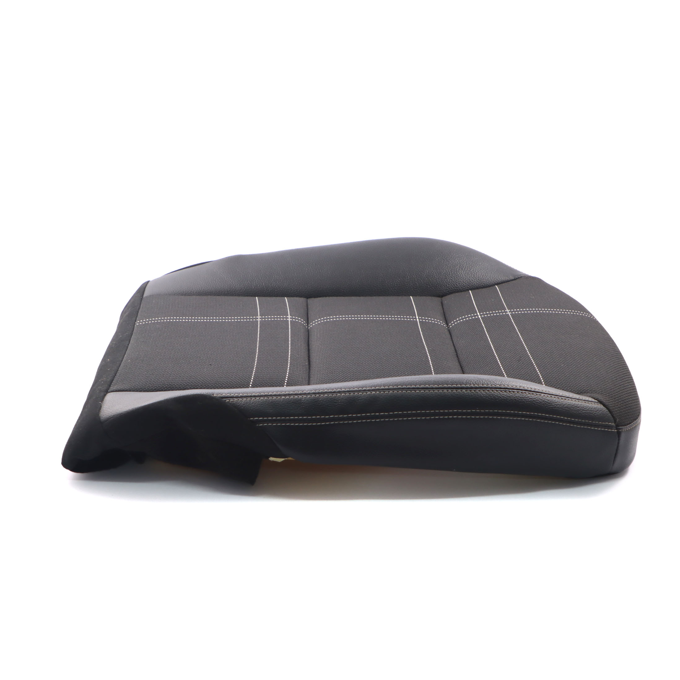 Mercedes W176 Front Seat Cover Cloth Fabric Leather Artico Black Anthracite