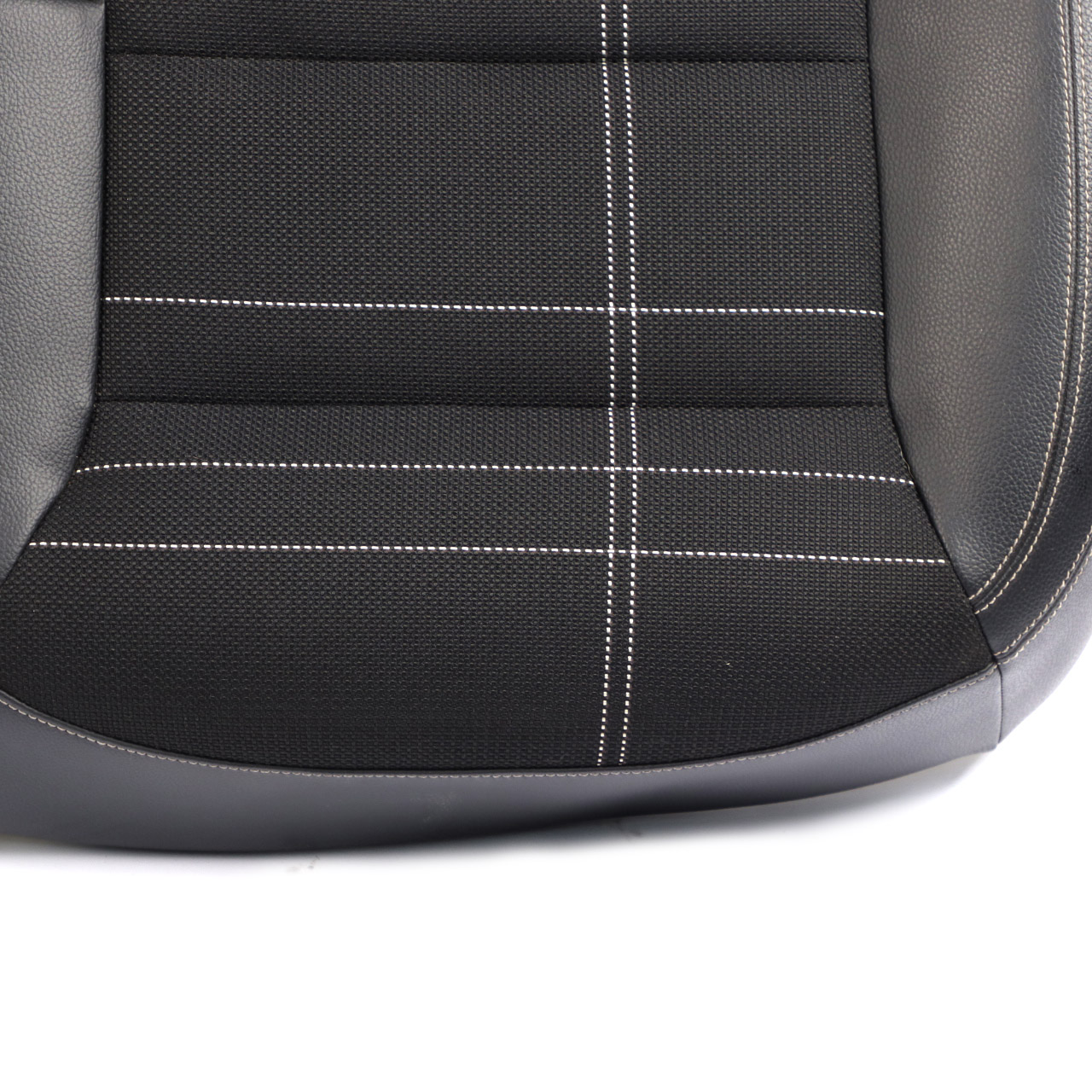 Mercedes W176 Rear Seat Bench Couch Covering Fabric Leather Artico Black