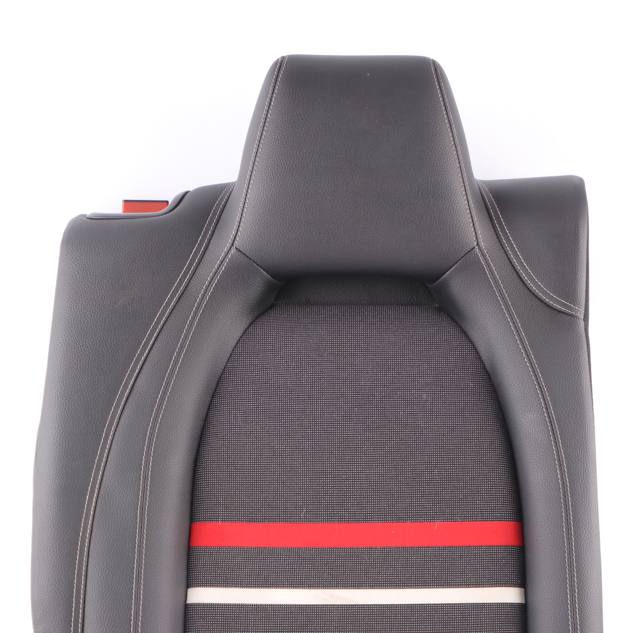 Seat Backrest Mercedes W176 Rear Right O/S Covering Cloth Leather Anthracite