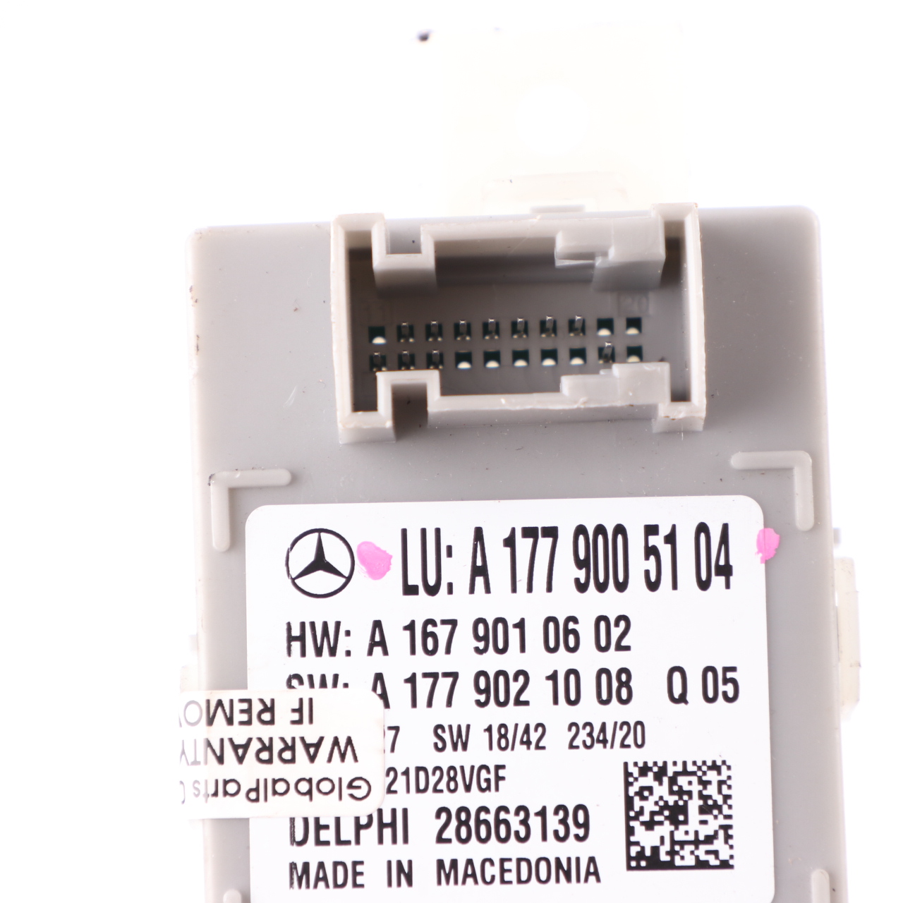 Mercedes W177 Ambient Lighting Control Module Unit ECU A1779005104