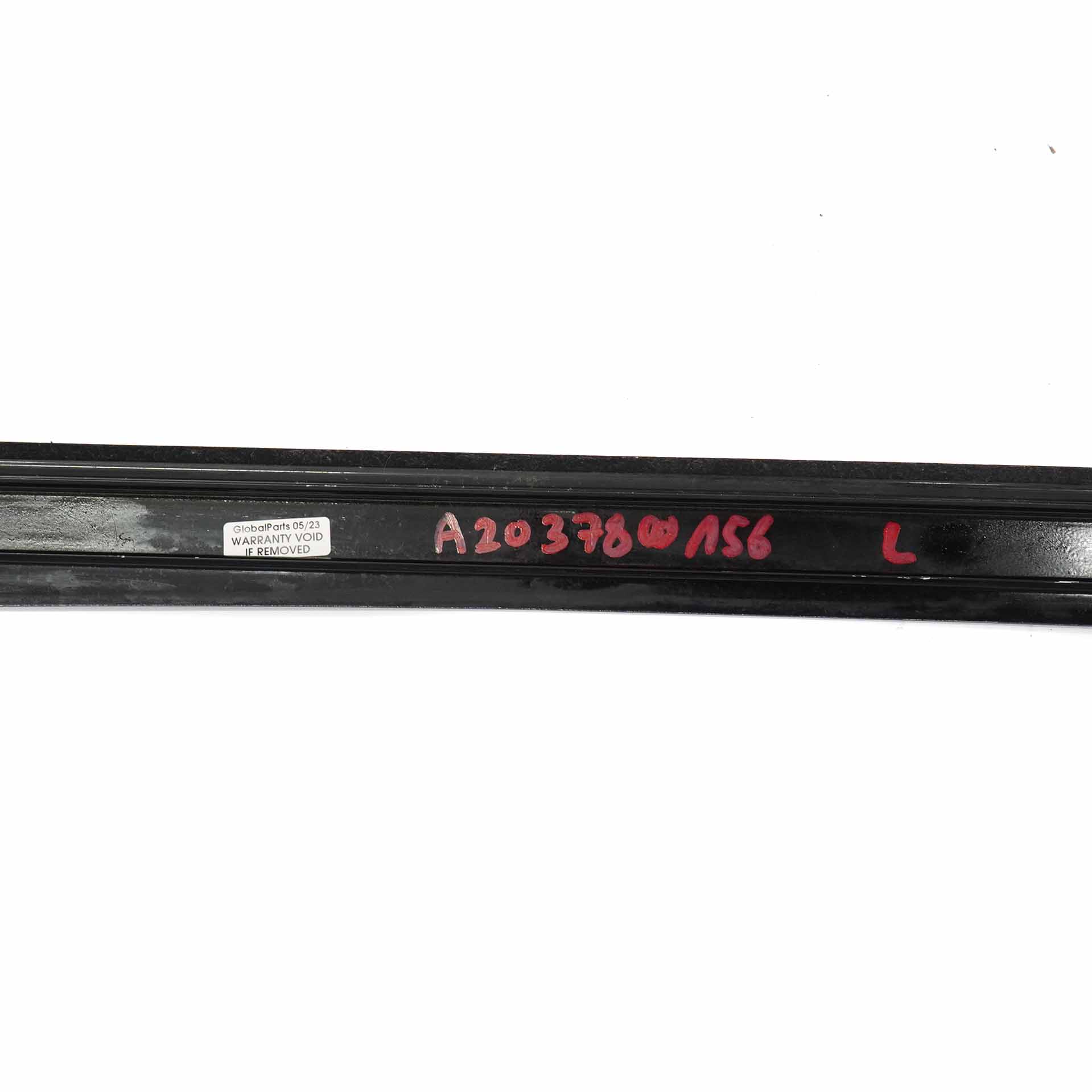 Mercedes CLC CL203 Rails de toit Gauche Panneau d'habillage Noir A2037800156