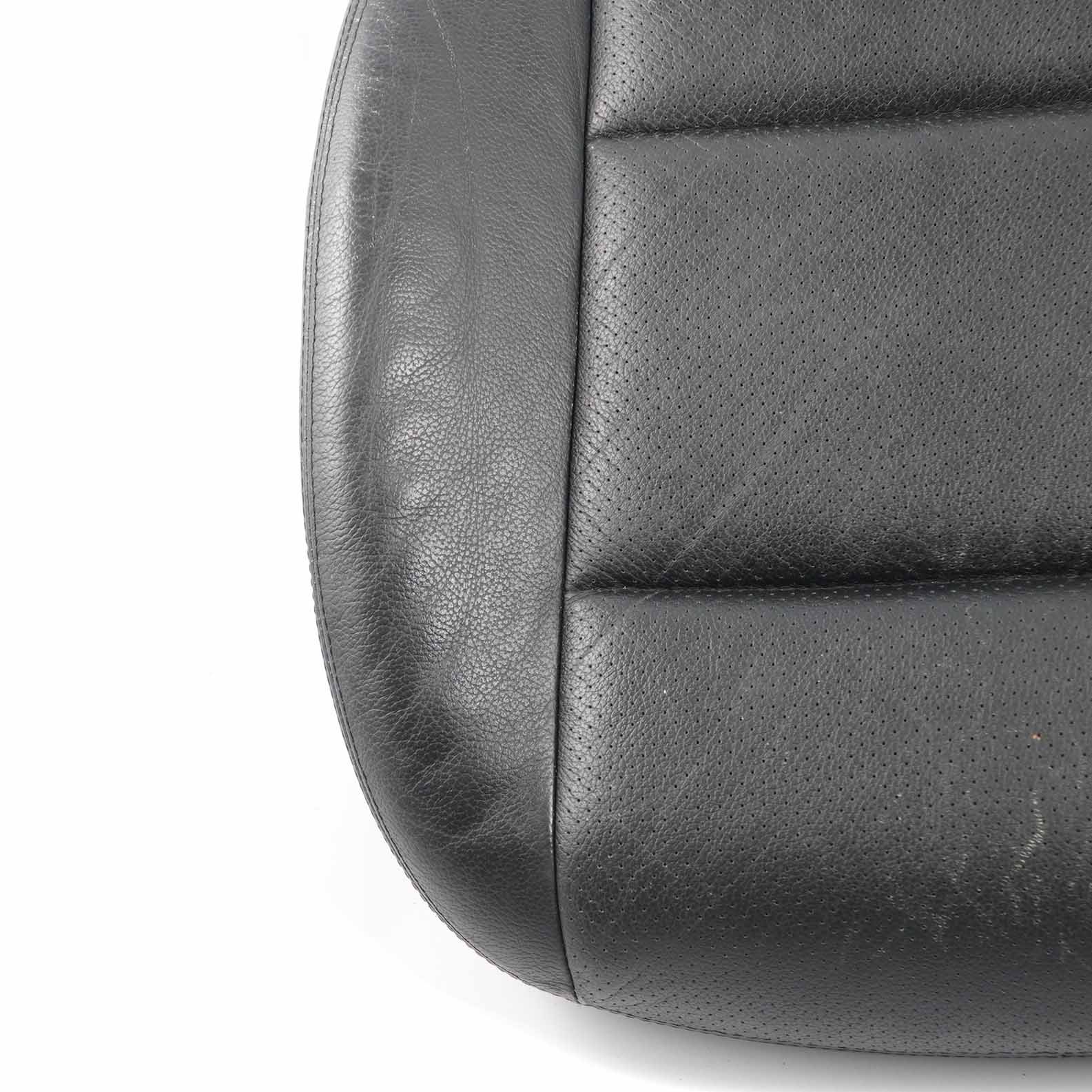 Mercedes W203 Front Seat Sport Heated Front Left Right N/O/S Cover Black Leather