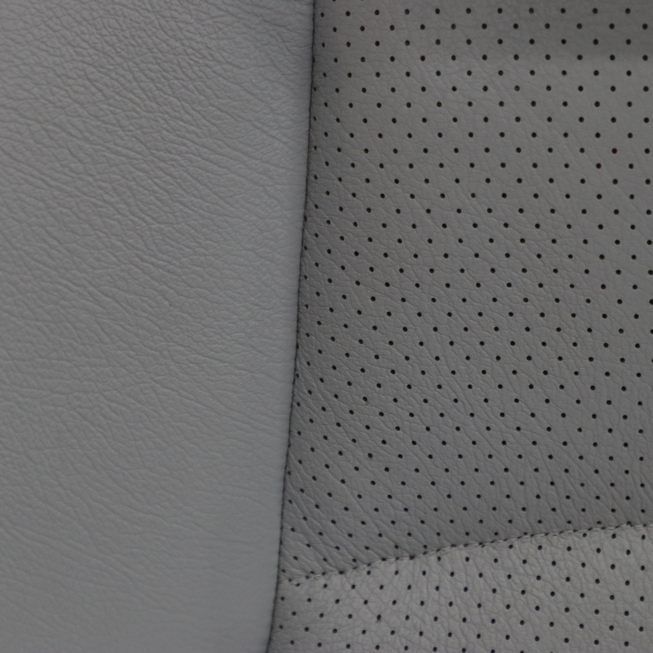 Mercedes W203 Rear Seat Backrest Leather Cover Orion Grey