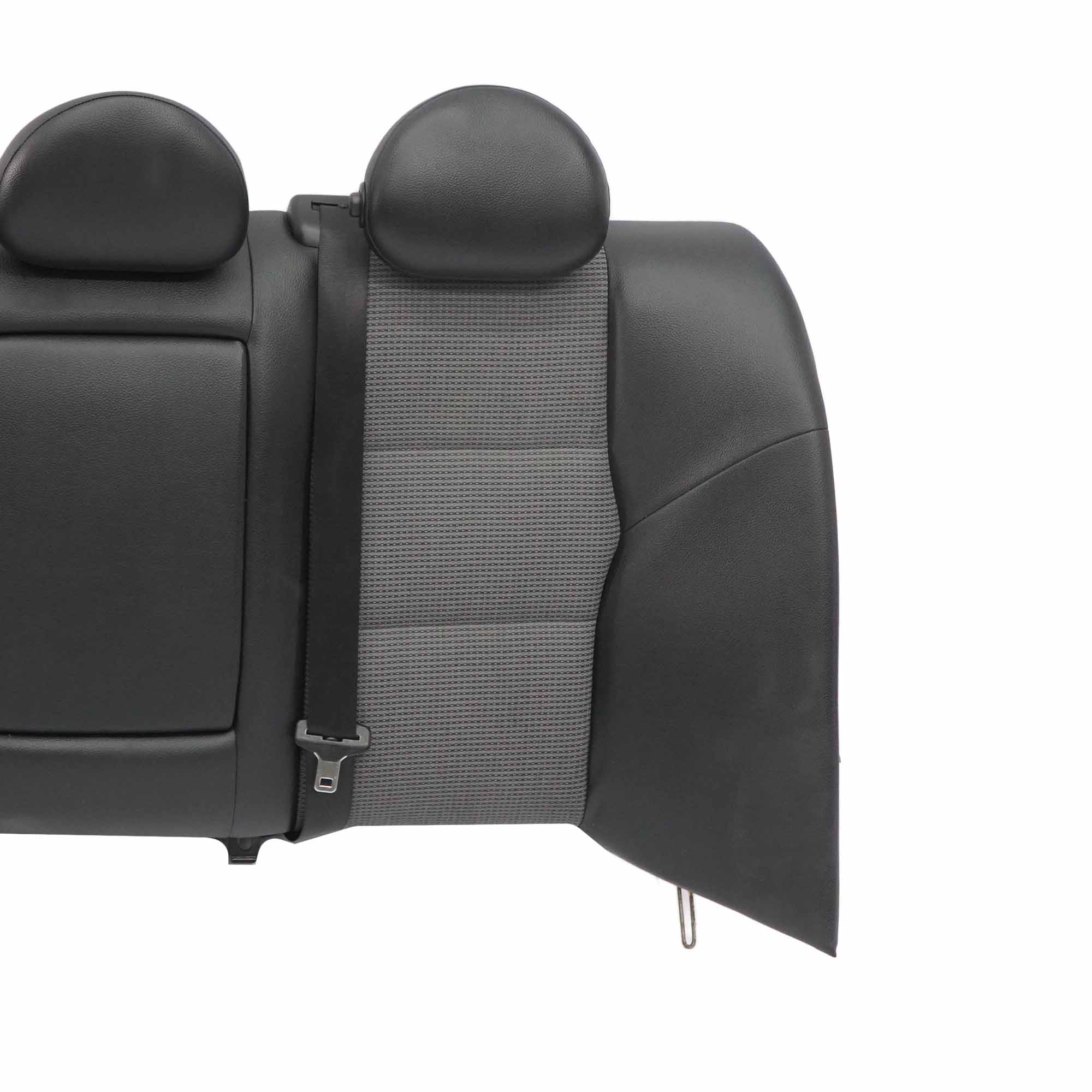 Mercedes W203 Rear Seat Backrest Bench Cover Cloth Leather Anthracite