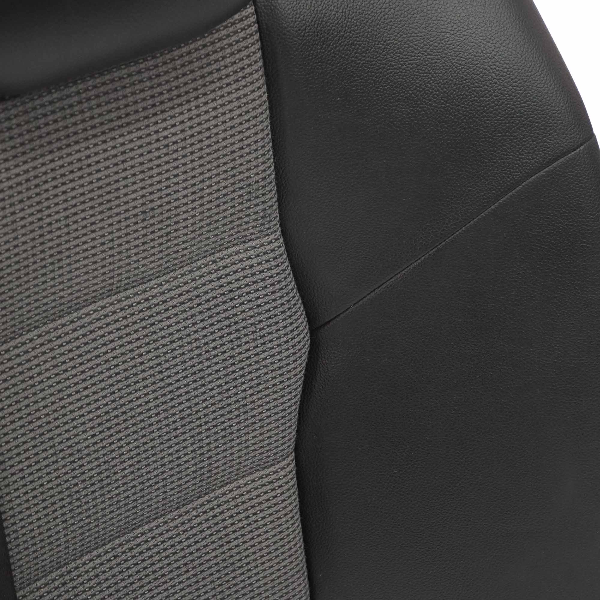 Mercedes W203 Rear Seat Backrest Bench Cover Cloth Leather Anthracite