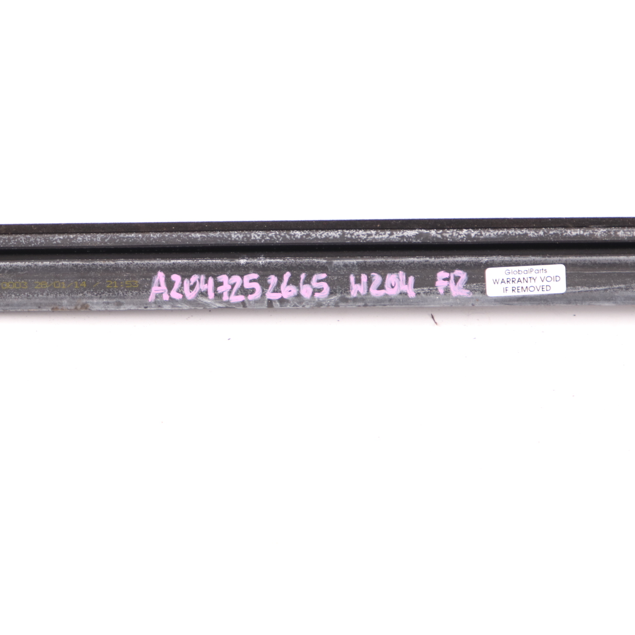 Mercedes W204 Joint d'étanchéité de vitre de portière A2047252665