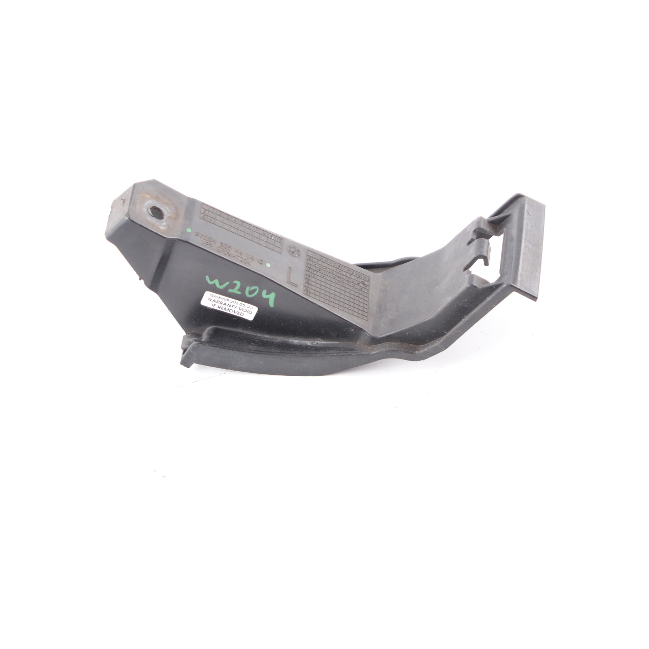 Mercedes W204 Guide Support pare-chocs arrière montage gauche A2048854414