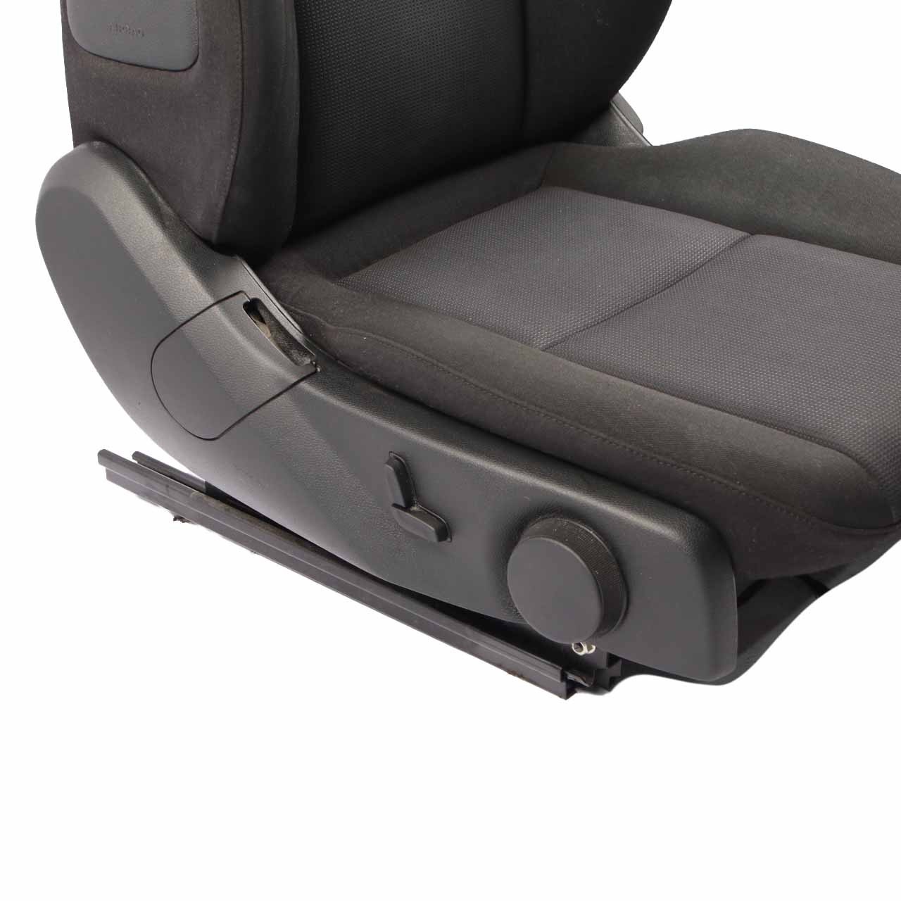 Front Seat Mercedes W204 Saloon Touring Fabric Aberdeen Cloth Black Right O/S