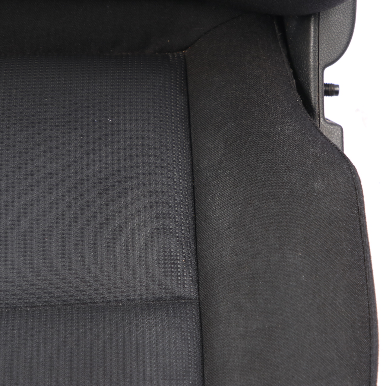 Front Seat Mercedes W204 Saloon Touring Fabric Aberdeen Cloth Black Right O/S