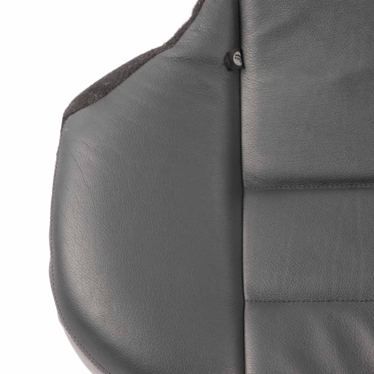 Mercedes W204 Rear Seat Bench Couch Cover Saloon Black Anthracite Leather