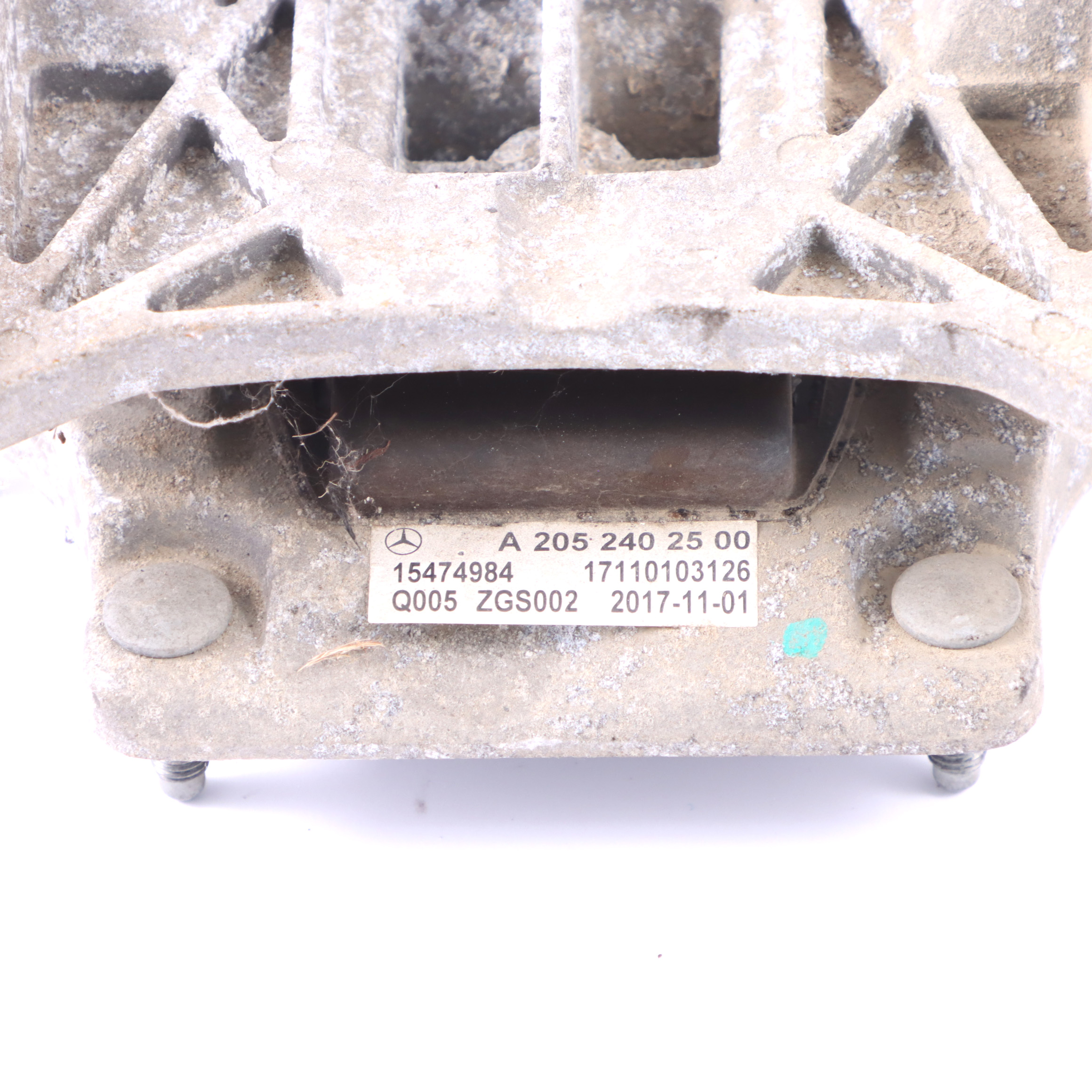 Mercedes X253 GLC 220d Support transmission palier douille arrière A2052402500