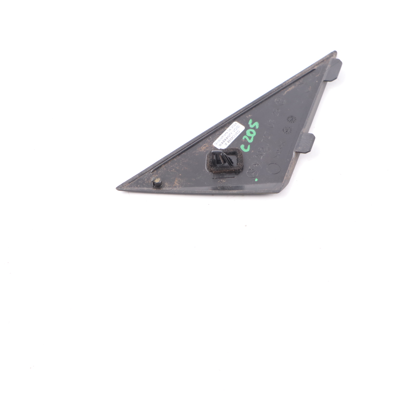 Mercedes W205 Moulure d'angle porte Avant Gauche Cache Bande Noir A2057270328