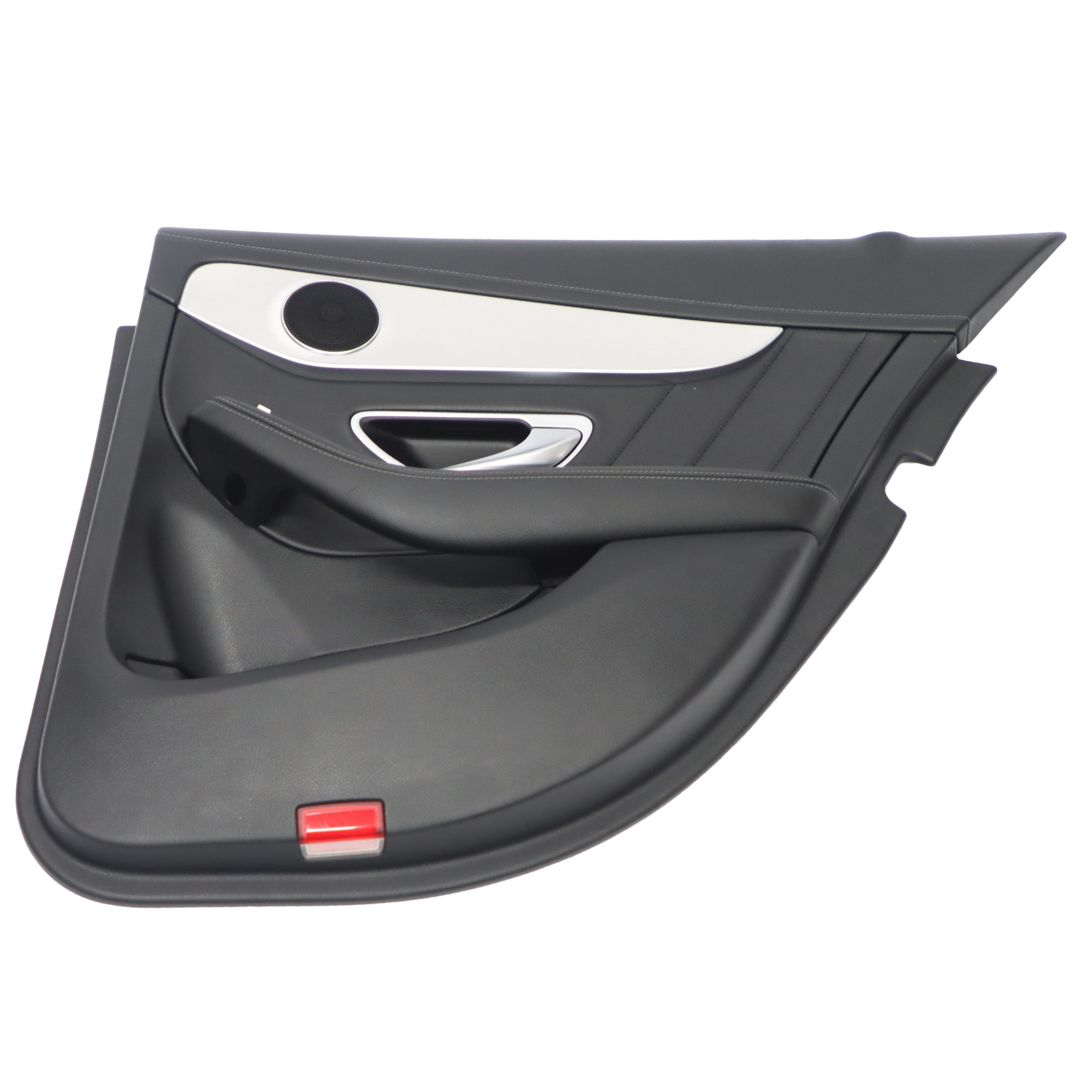 Rear Door Card Mercedes W205 Right O/S Trim Panel Covering Leather Black