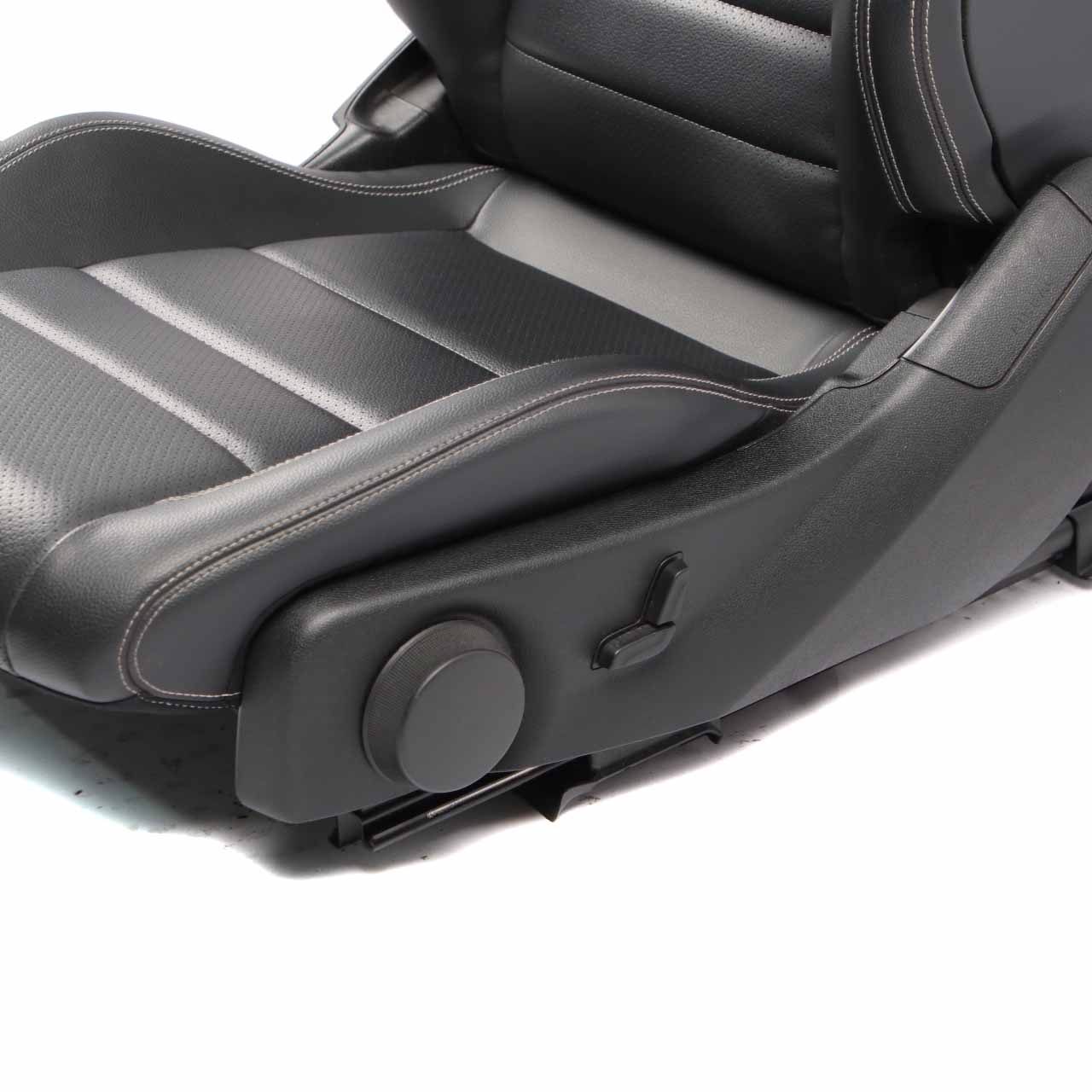 Front Seat Mercedes W207 A207 Coupe Left N/S Heated Leather Black Multicontour