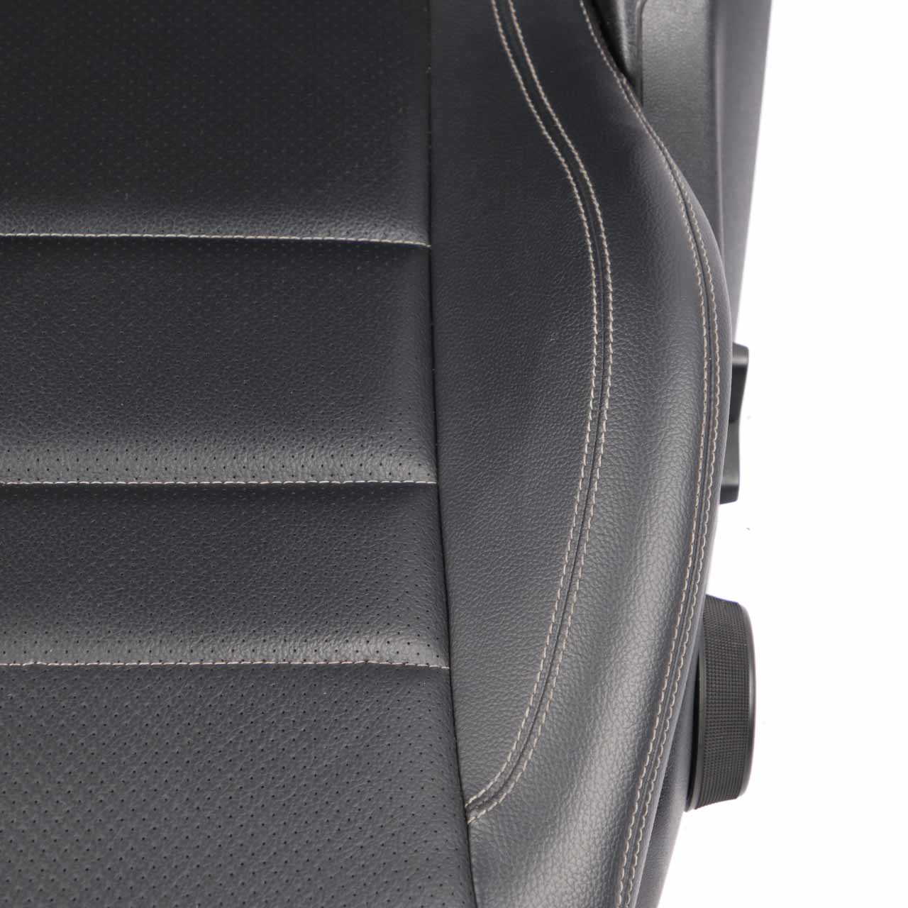 Front Seat Mercedes W207 A207 Coupe Left N/S Heated Leather Black Multicontour