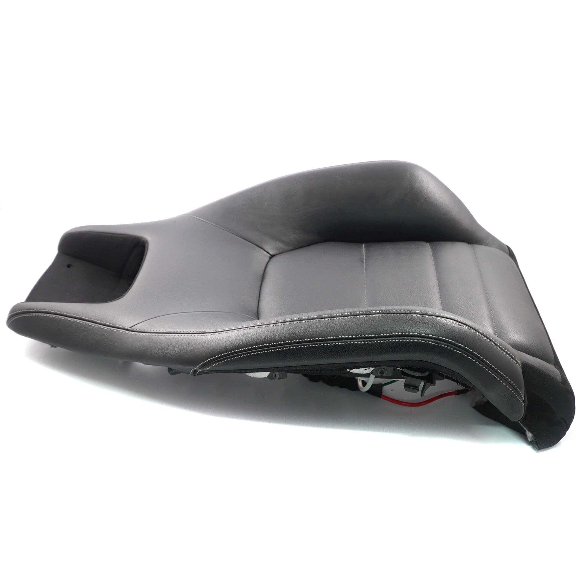 Mercedes W207 Front Seat Backrest Heated Left Right N/O/S Cover Black Leather