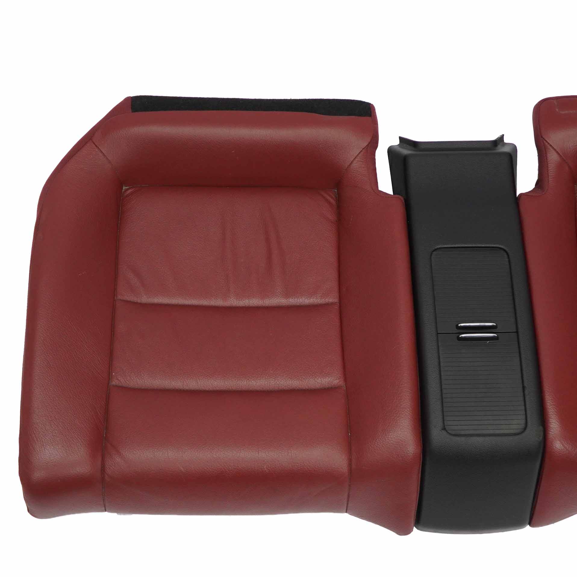 Rear Seat Bench Mercedes A207 Cabrio Couch Seat Covering Red Leather