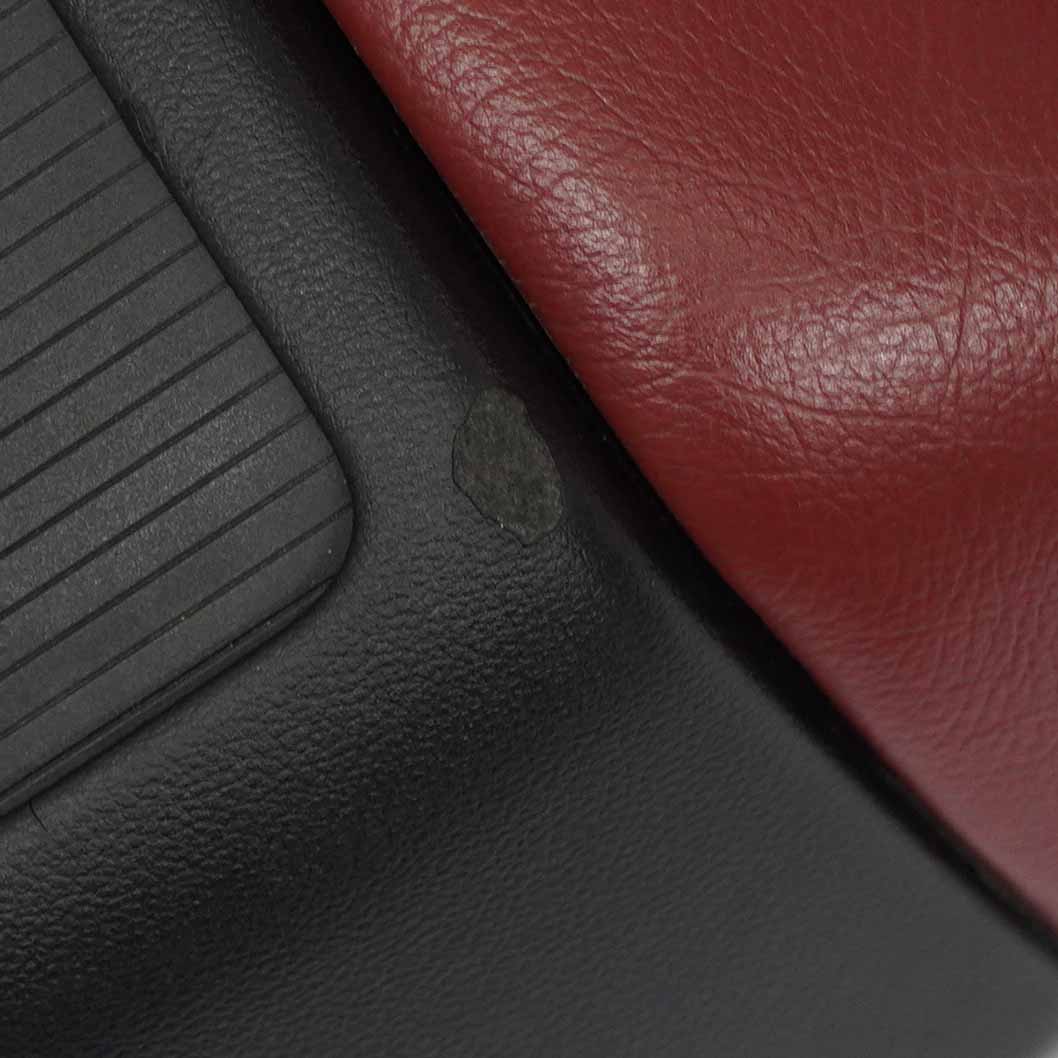 Rear Seat Bench Mercedes A207 Cabrio Couch Seat Covering Red Leather