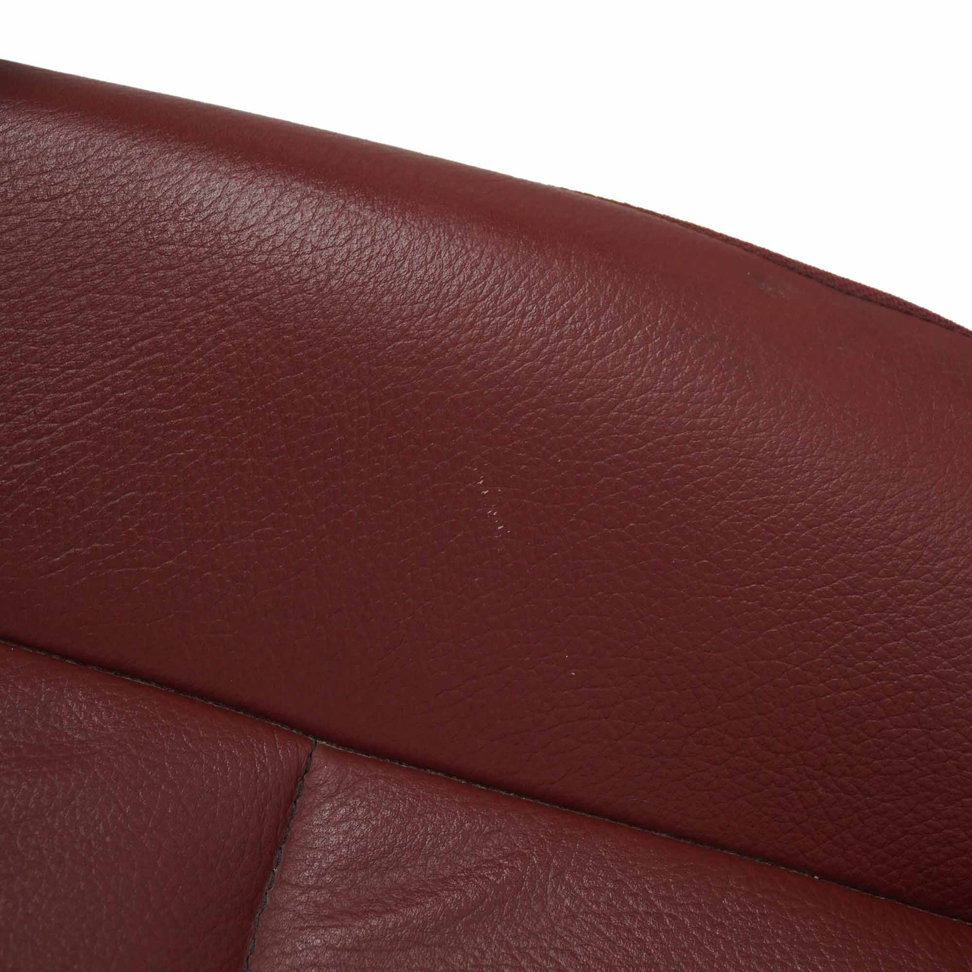 Rear Seat Bench Mercedes A207 Cabrio Couch Seat Covering Red Leather