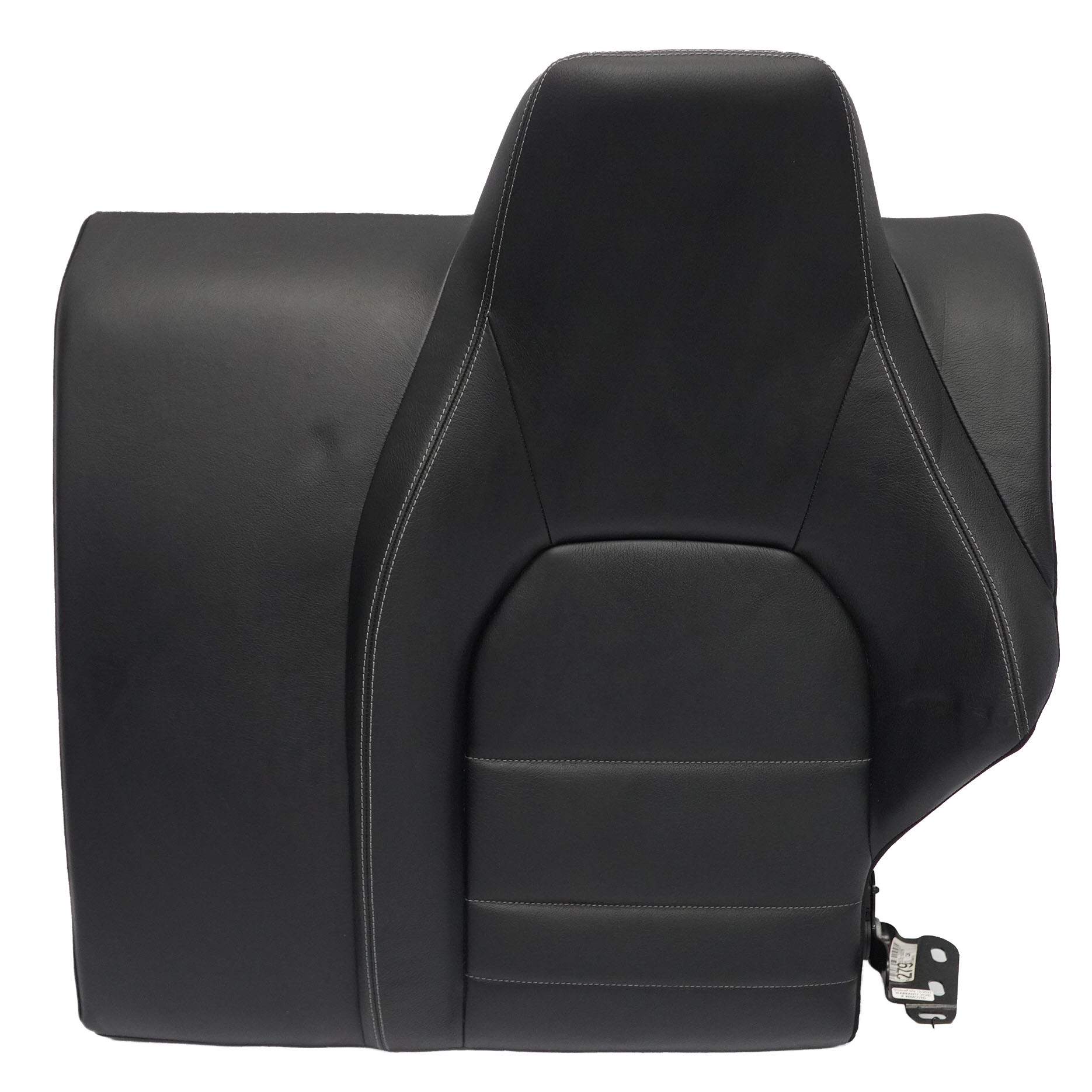 Seat Backrest Mercedes C204 C207 Rear Left N/S Seat Covering Black Leather Nappa