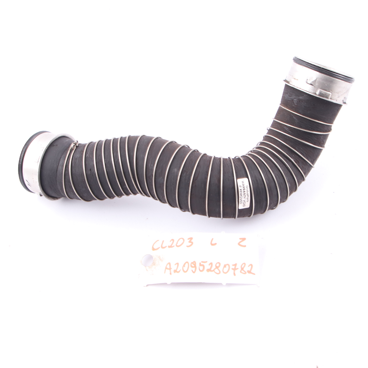 Mercedes CL203 C209 Tuyau D'air Intercooler Pipe Charge Petrol A2095280782