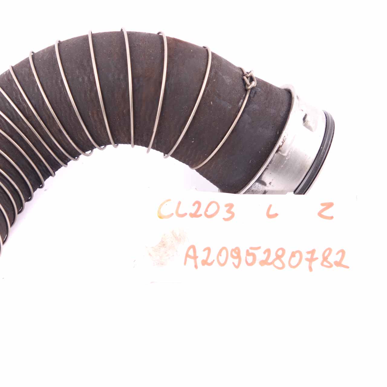 Mercedes CL203 C209 Tuyau D'air Intercooler Pipe Charge Petrol A2095280782