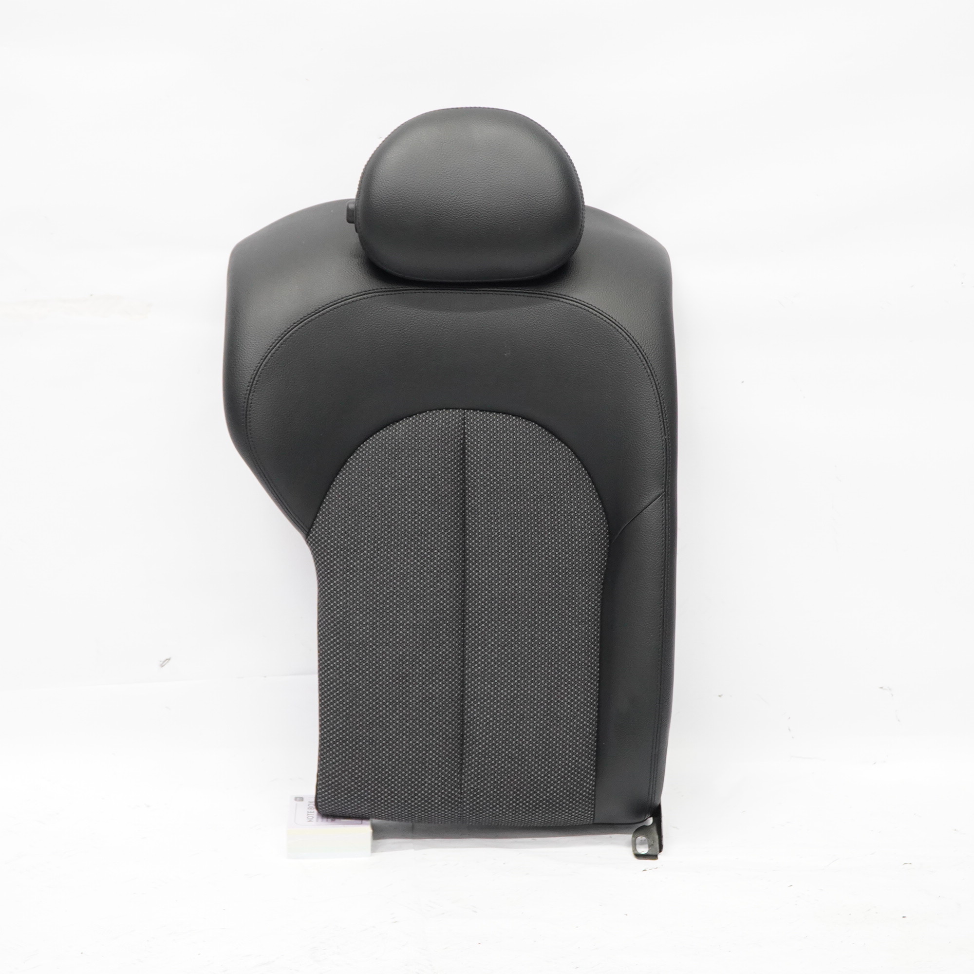 Mercedes C209 Seat Backrest Rear Right O/S Back Cover Cloth Leather Black