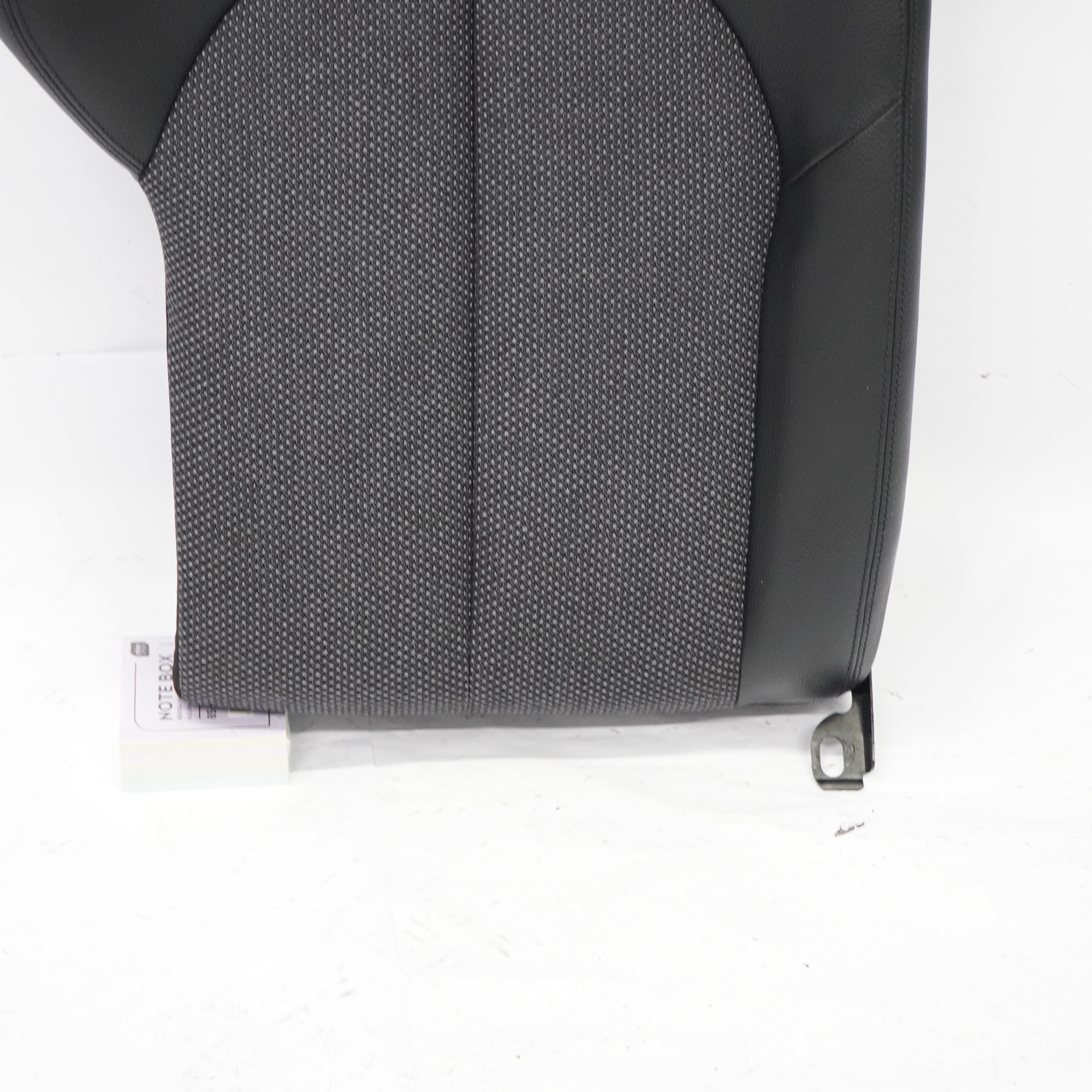 Mercedes C209 Seat Backrest Rear Right O/S Back Cover Cloth Leather Black