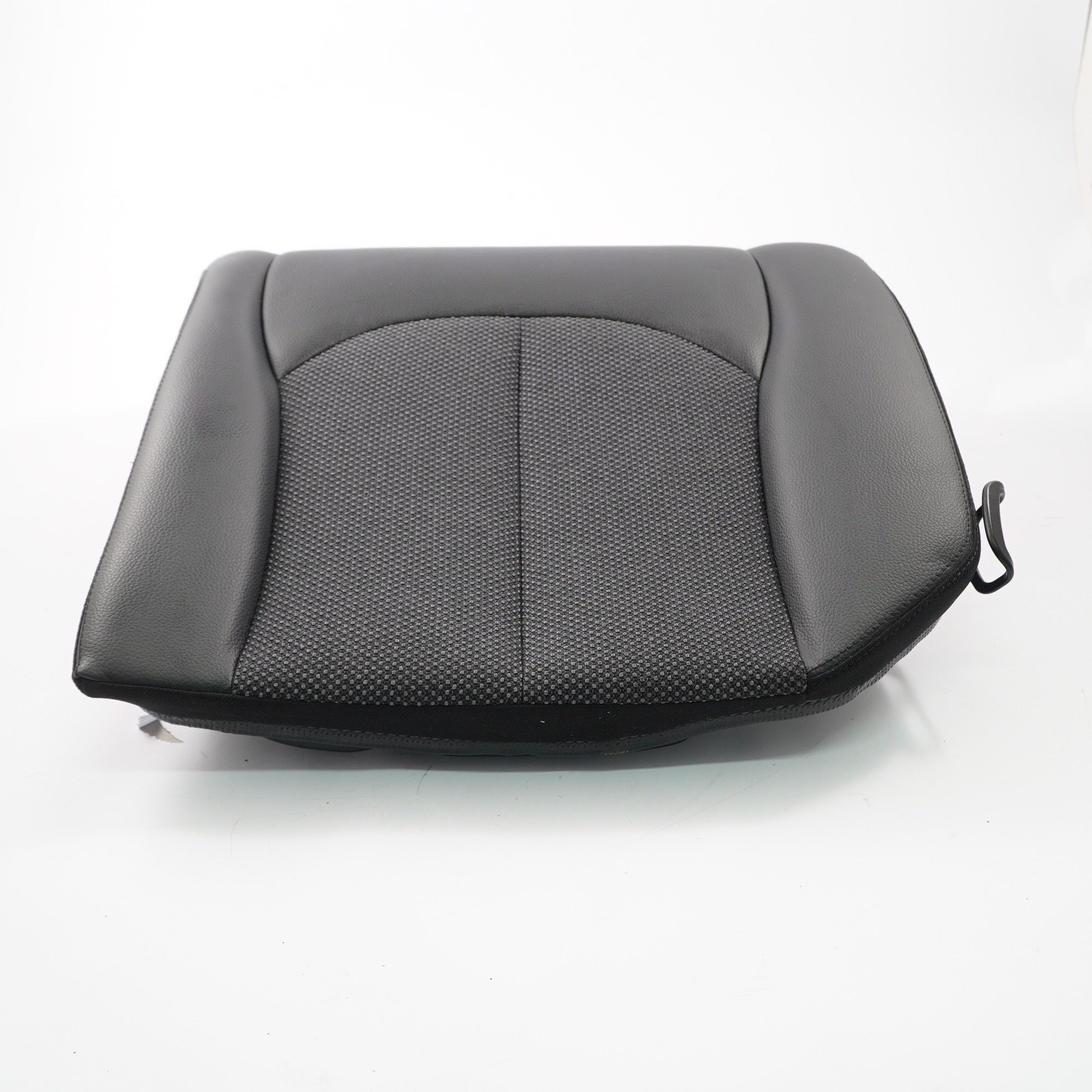 Mercedes C209 Seat Cover Rear Right O/S Seat Cushion Black Cloth Leather