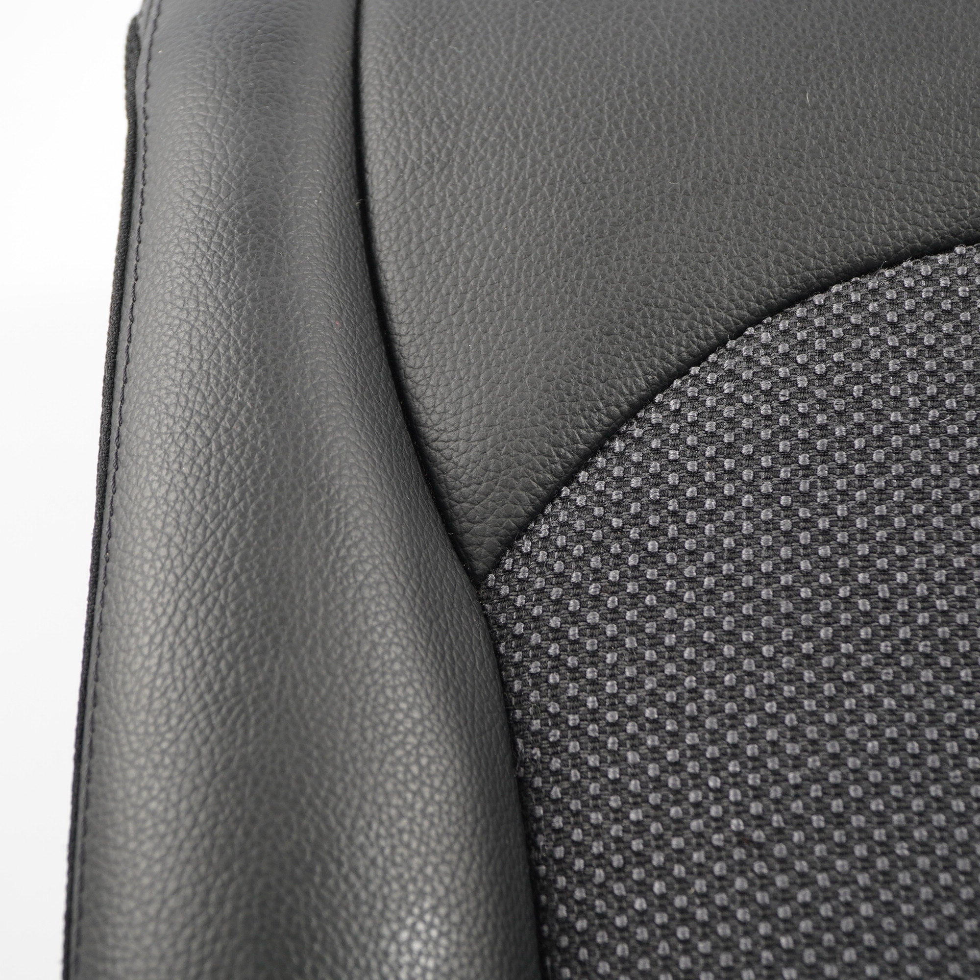 Mercedes C209 Seat Cover Rear Right O/S Seat Cushion Black Cloth Leather