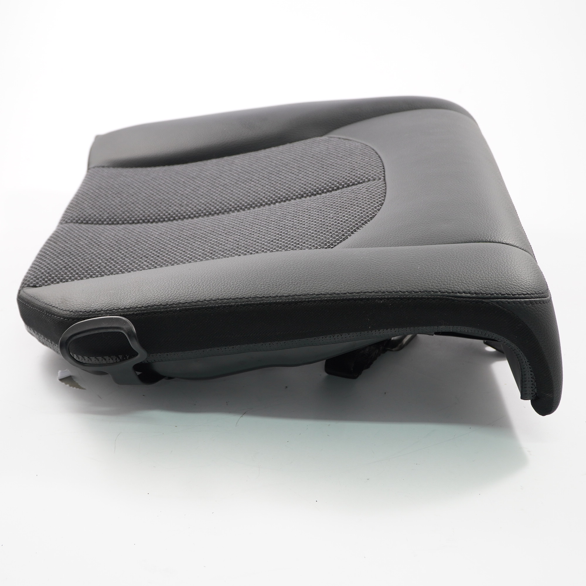 Mercedes C209 Seat Cover Rear Right O/S Seat Cushion Black Cloth Leather