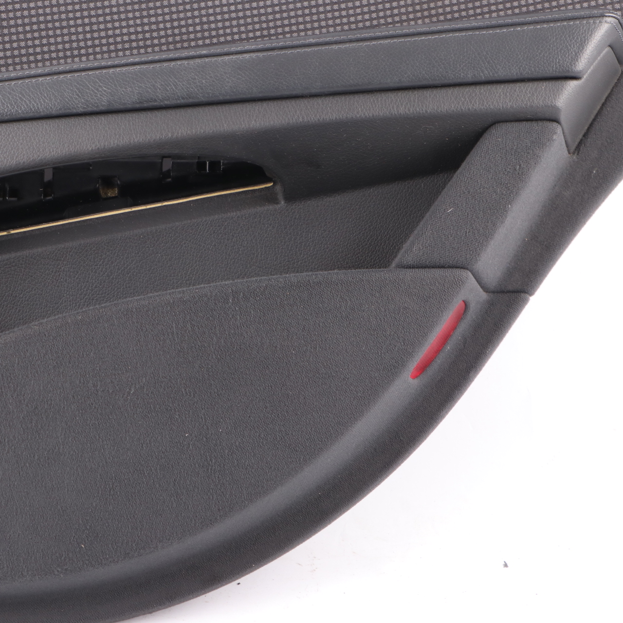 Mercedes W211 Door Card Rear Right Door Trim Panel Black Artico Leather