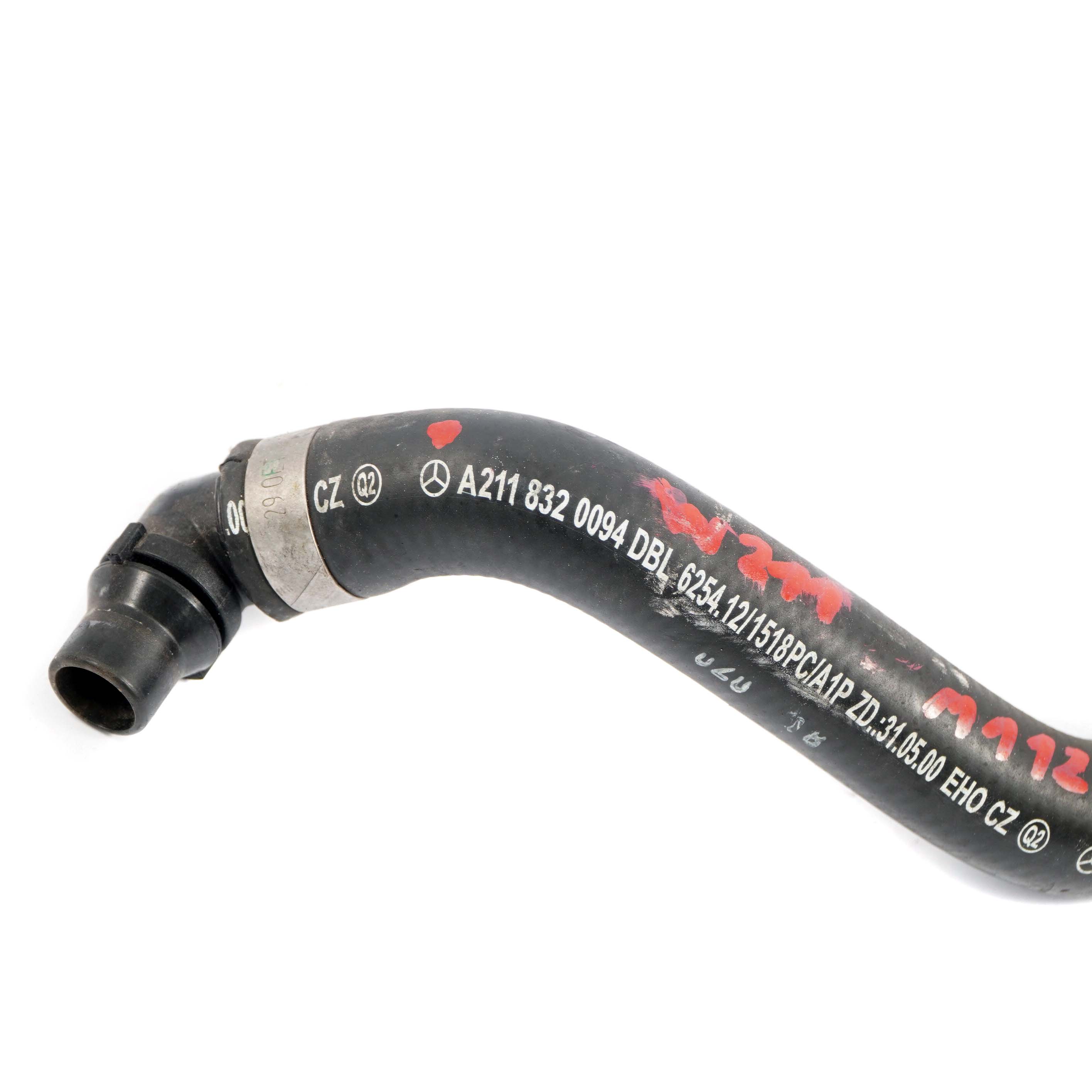 Mercedes W211 M112 Ligne de Tube de Matrice de Chauffage A2118320094