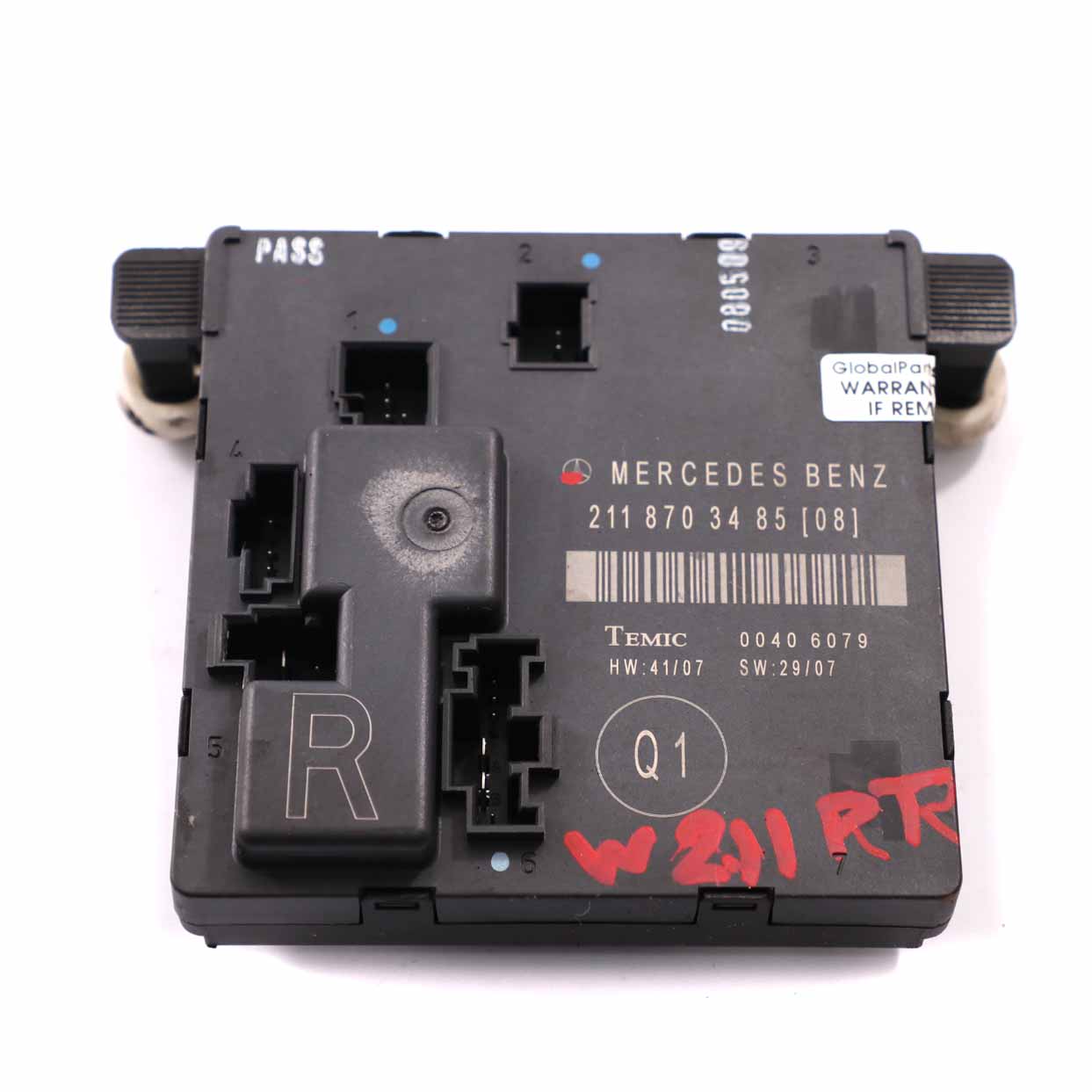 Mercedes W211 Module de porte arrière droite Control Unit ECU A2118703485