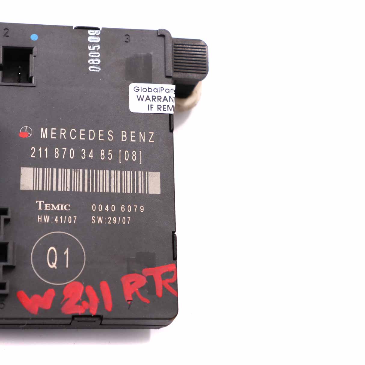 Mercedes W211 Module de porte arrière droite Control Unit ECU A2118703485