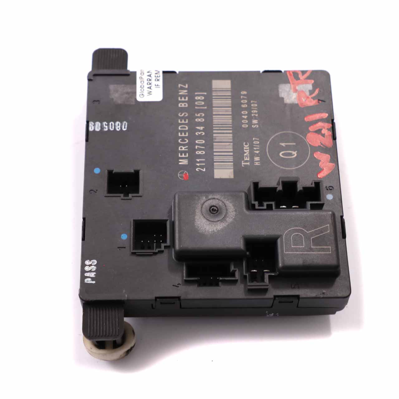 Mercedes W211 Module de porte arrière droite Control Unit ECU A2118703485